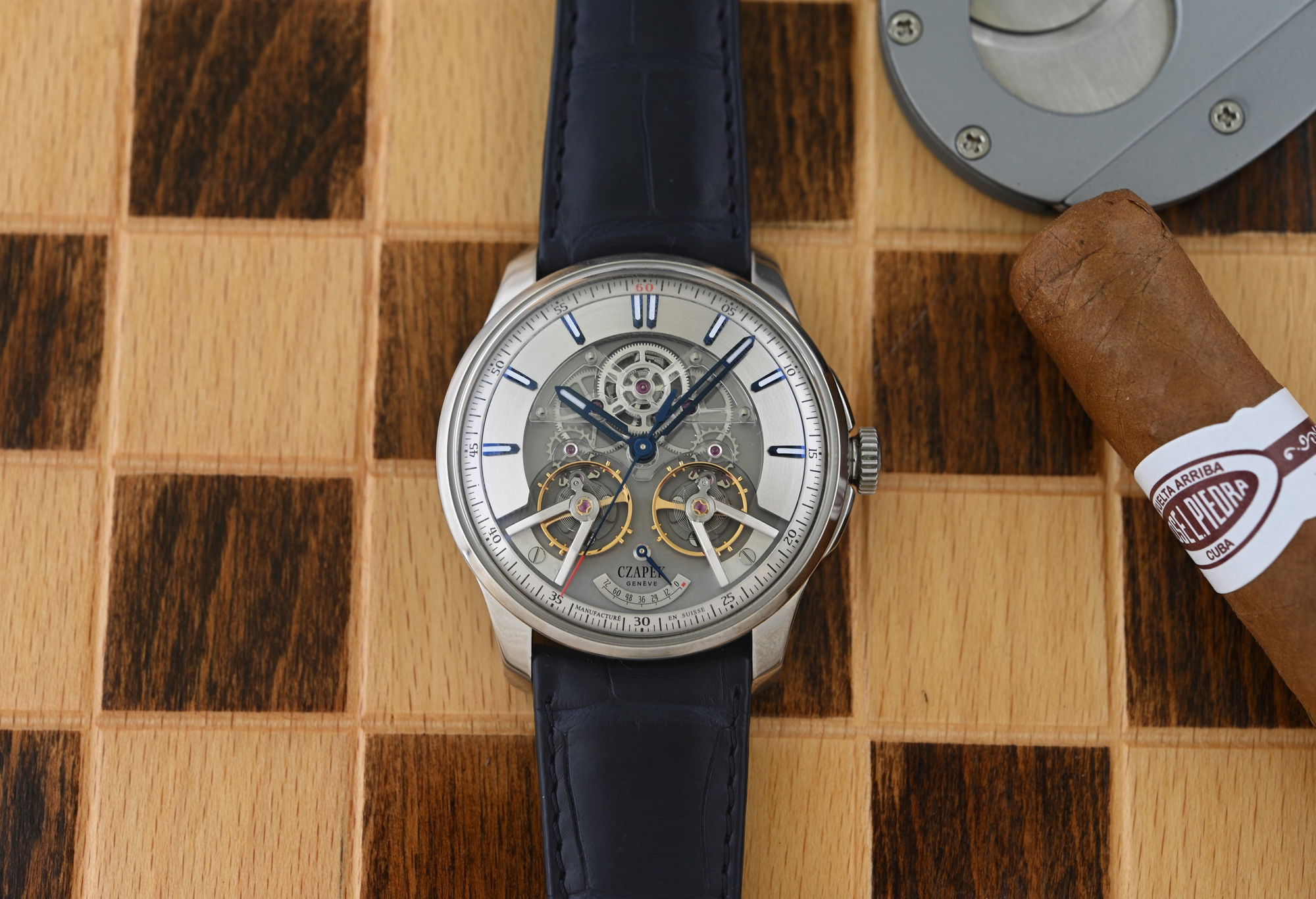 Czapek Place Vendôme Complicité Stardust Cobalt - View 3