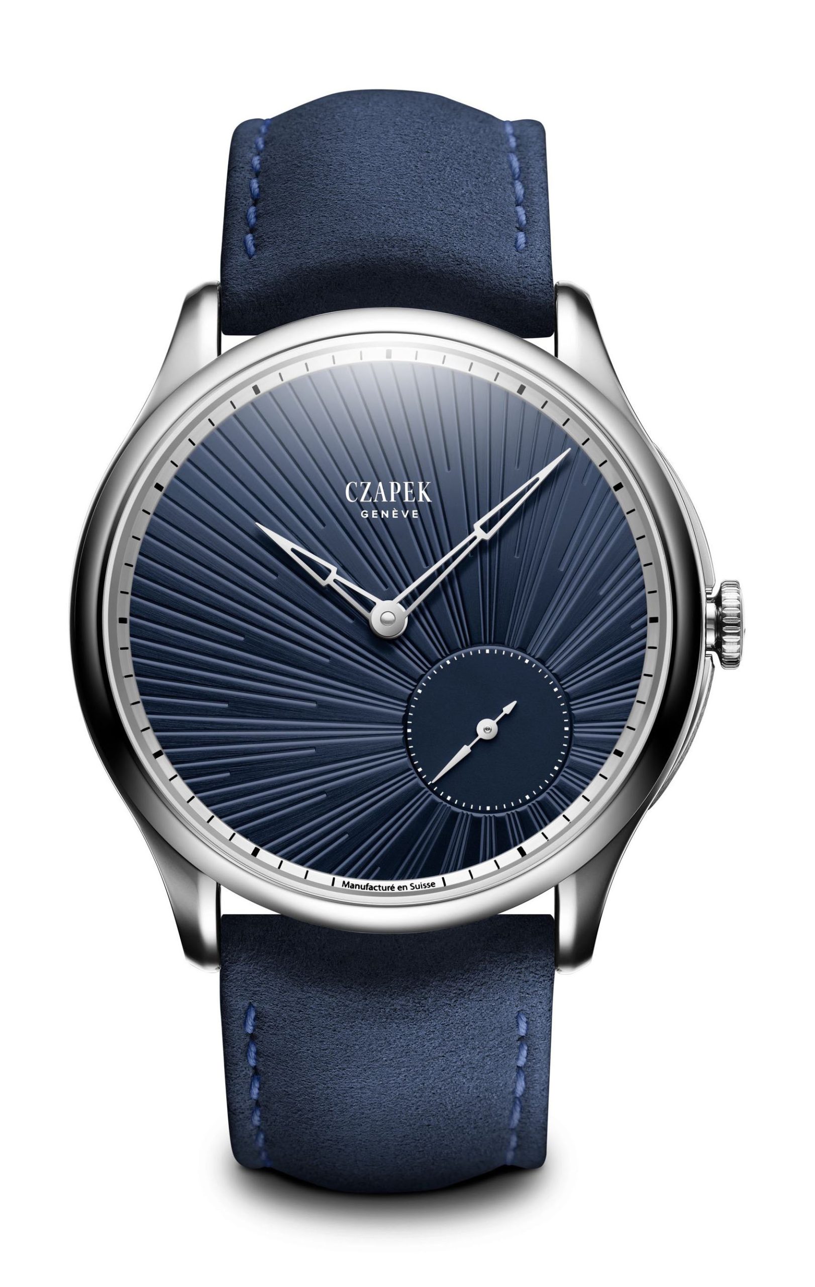 Czapek Promenade Guilloché Bleu Nuit watch
