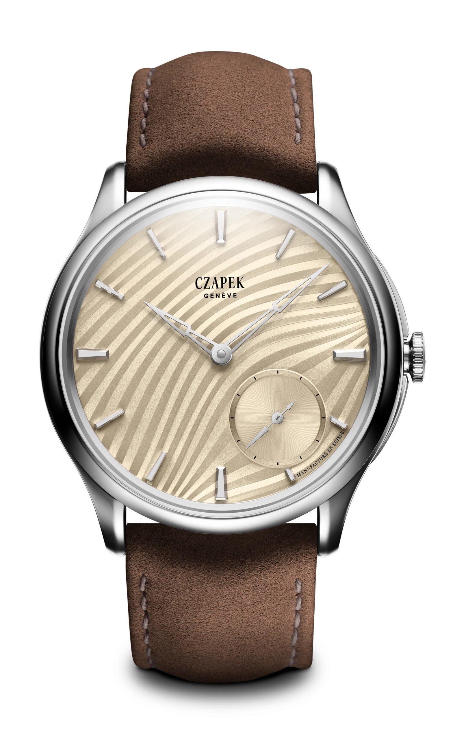 Czapek Promenade Plissé Ivory watch