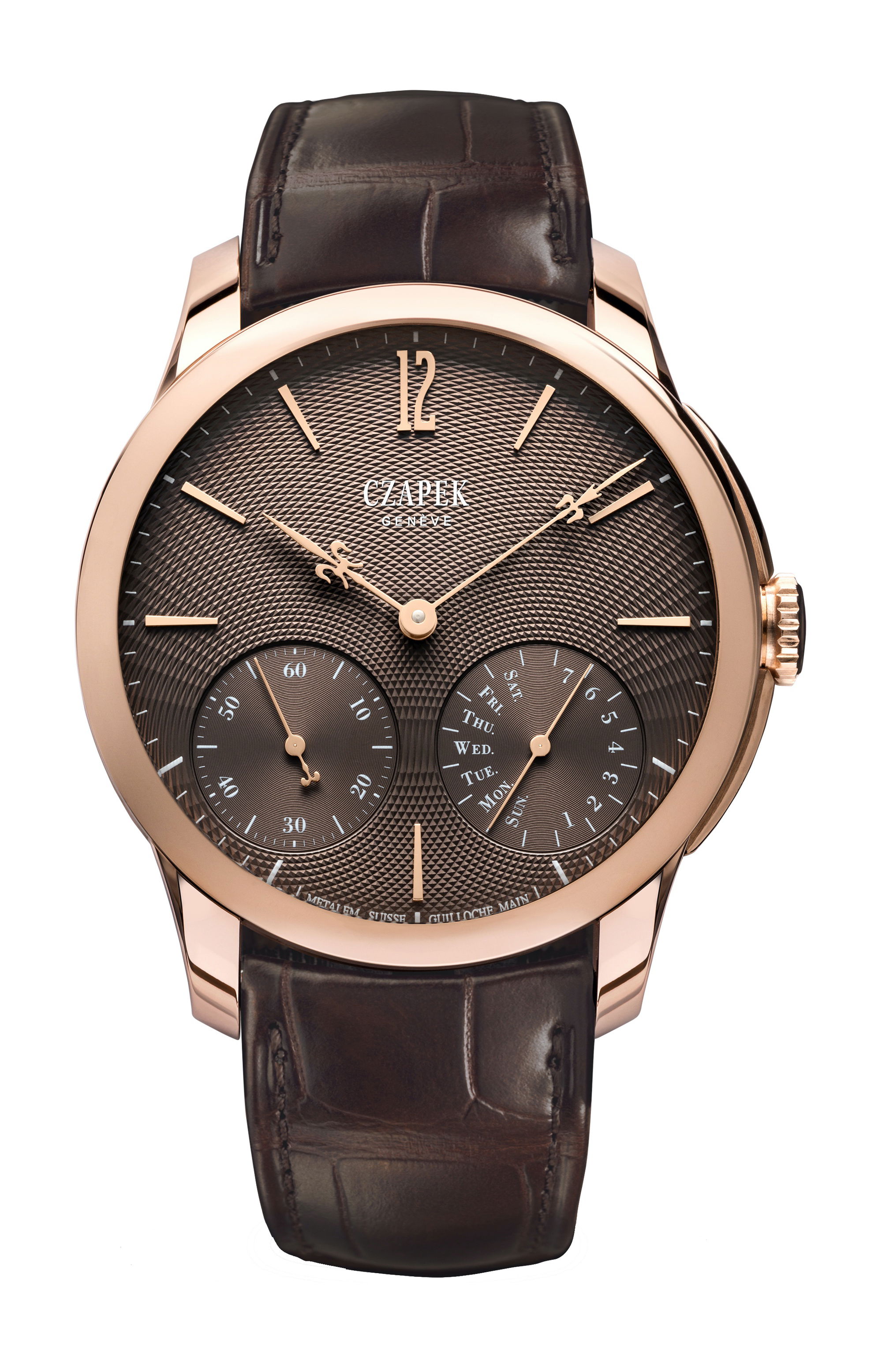 Czapek Quai des Bergues No33 Havana Brown watch