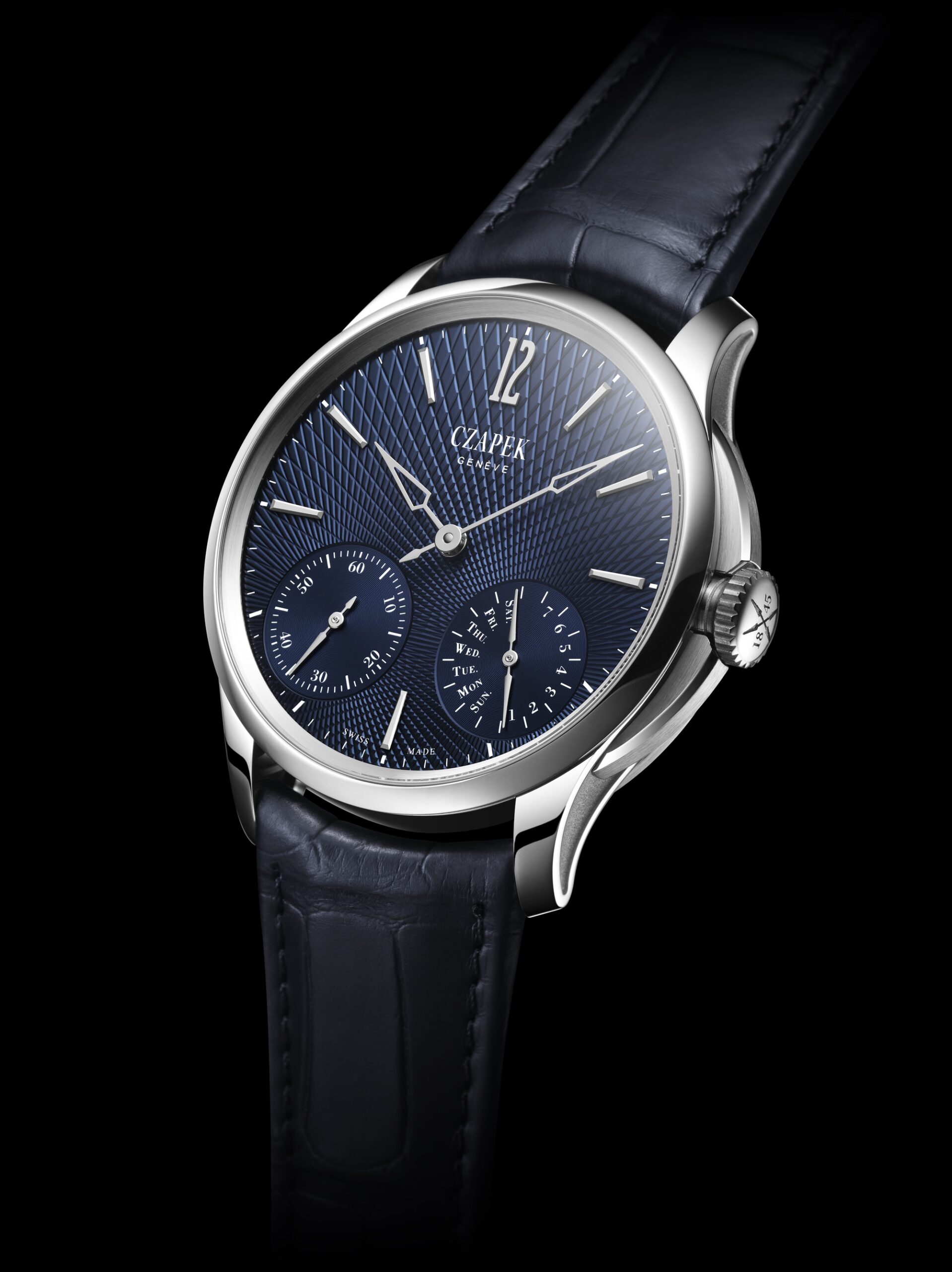 Czapek Quai des Bergues No17 Double Soleil Deep Blue - View 3