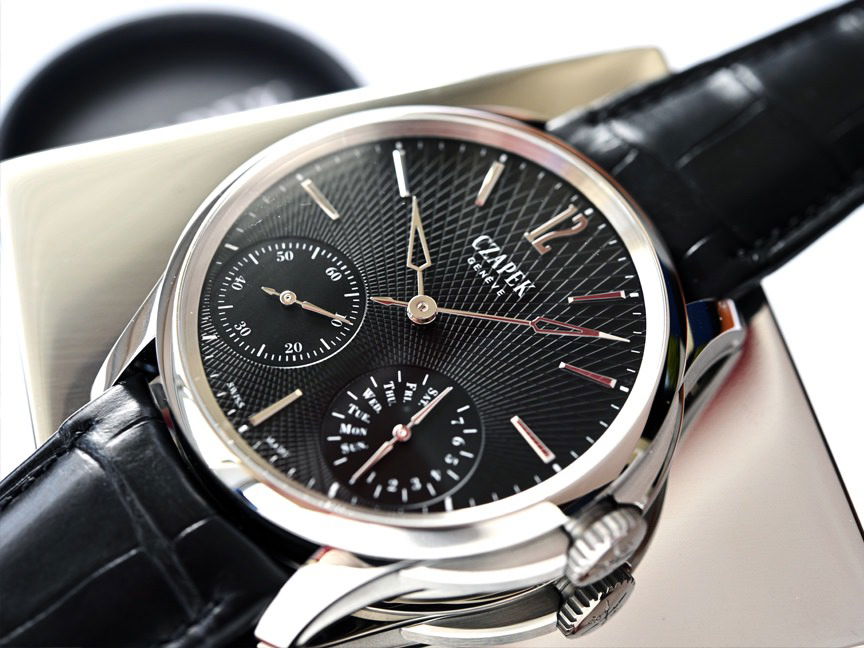 Czapek Quai des Bergues No17 Double Soleil Tuxedo Black - View 2