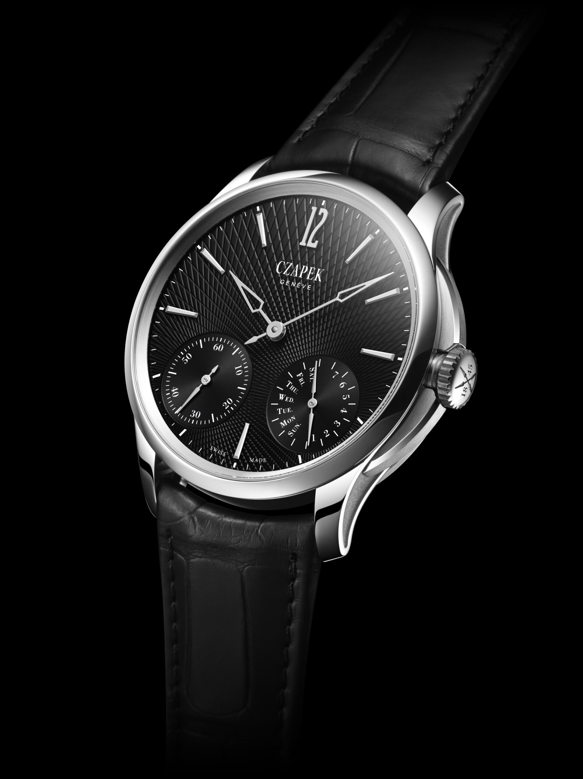 Czapek Quai des Bergues No17 Double Soleil Tuxedo Black - View 3