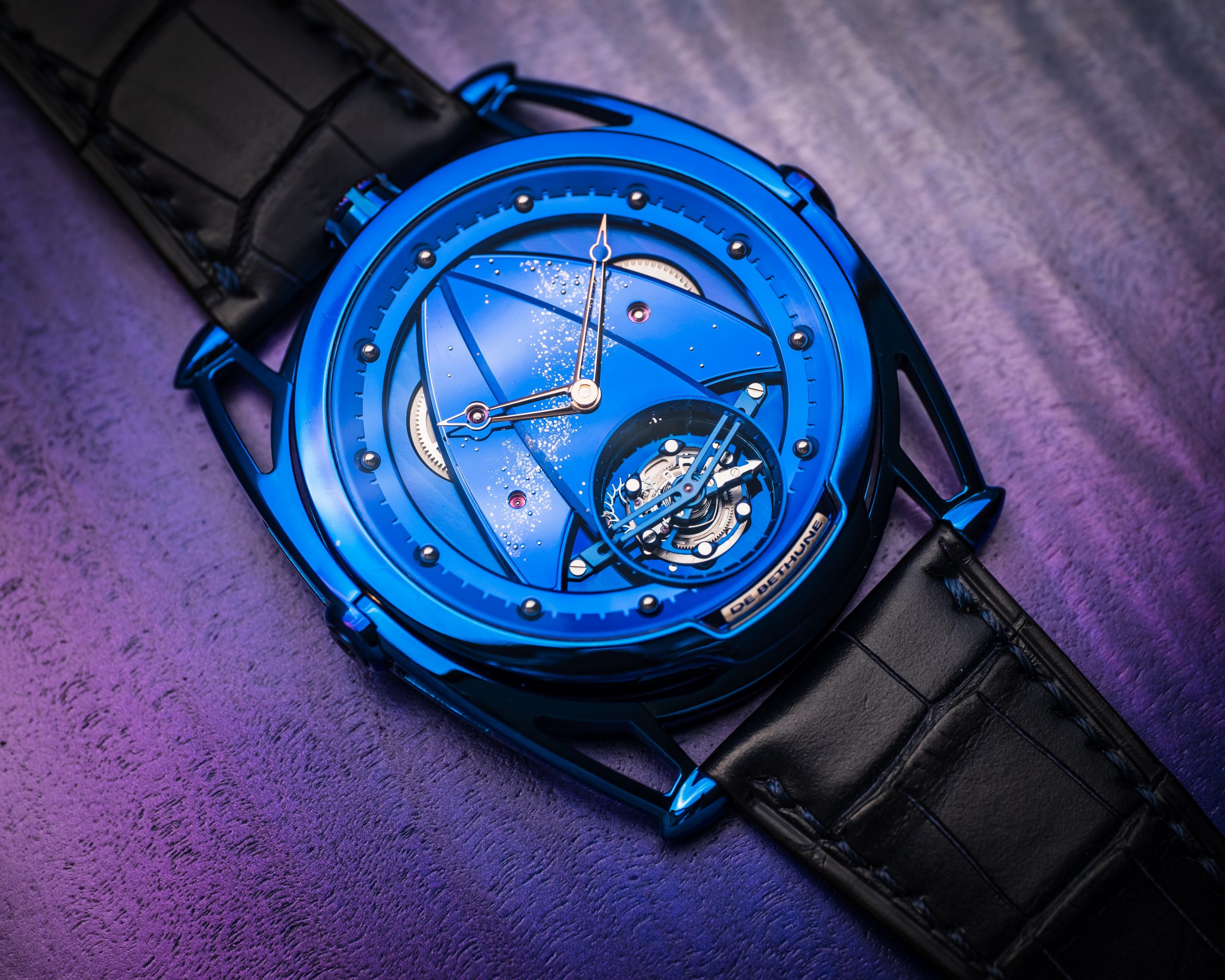 De Bethune DB28 Kind of Blue Tourbillon - View 3