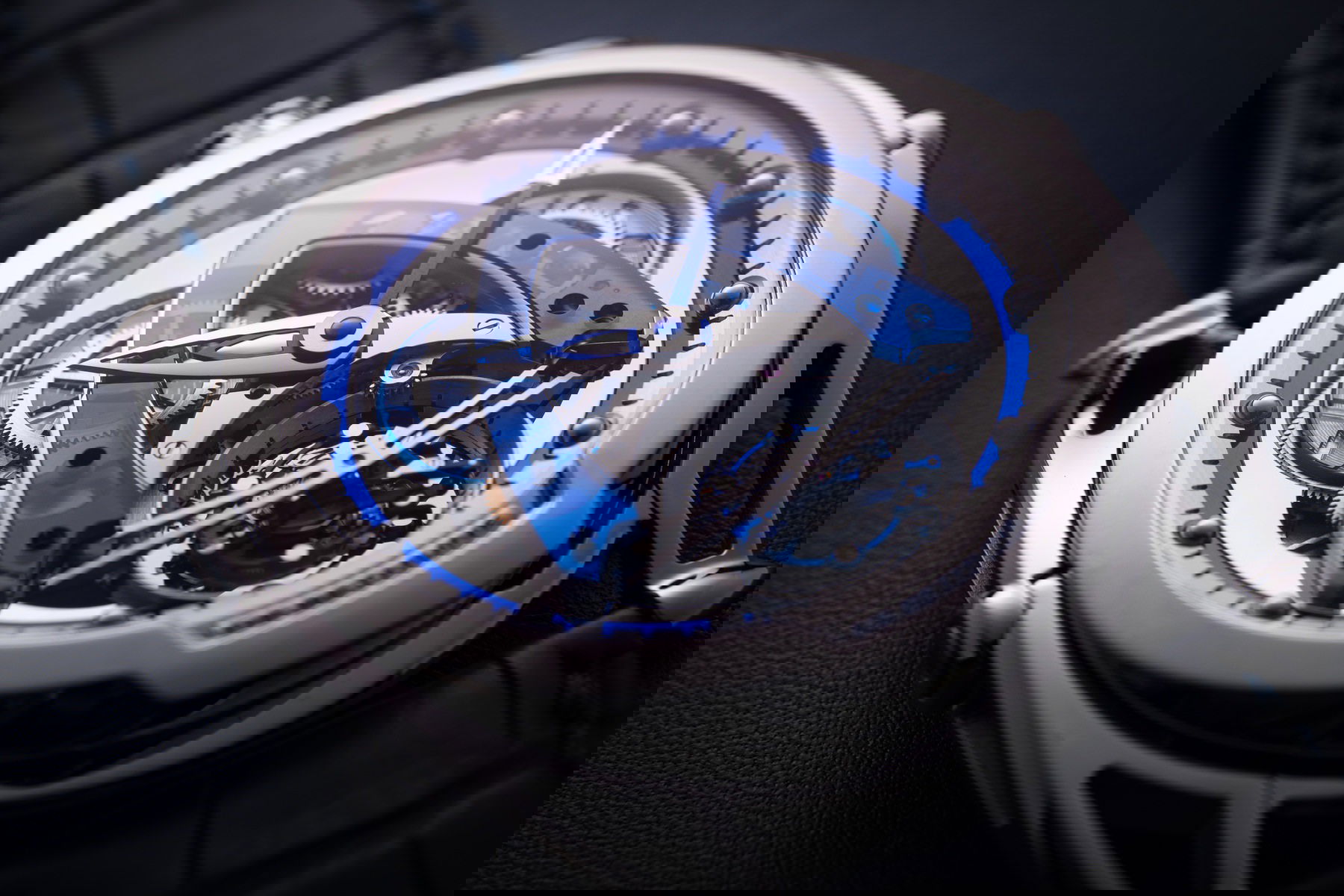 De Bethune DB28 Steel Wheels Sapphire Tourbillon - View 2