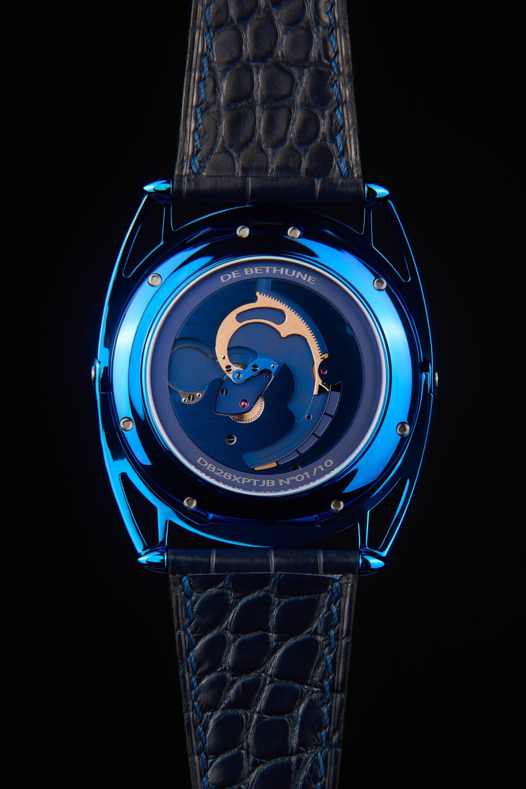 De Bethune DB28XP Kind of Blue Tourbillon Sapphire - View 3
