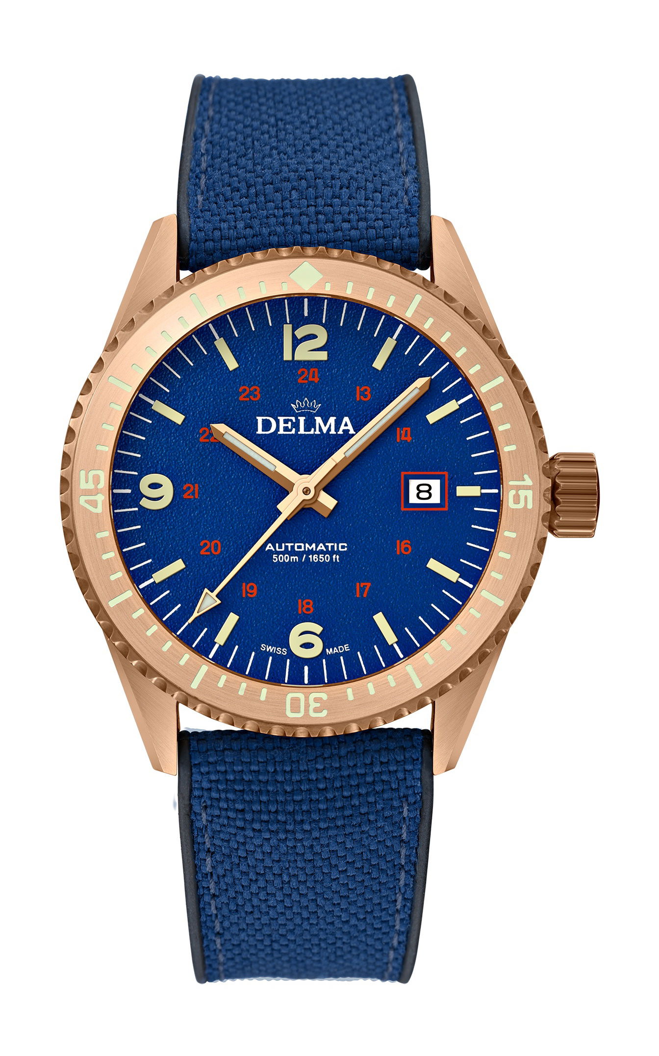 Delma Cayman Bronze watch