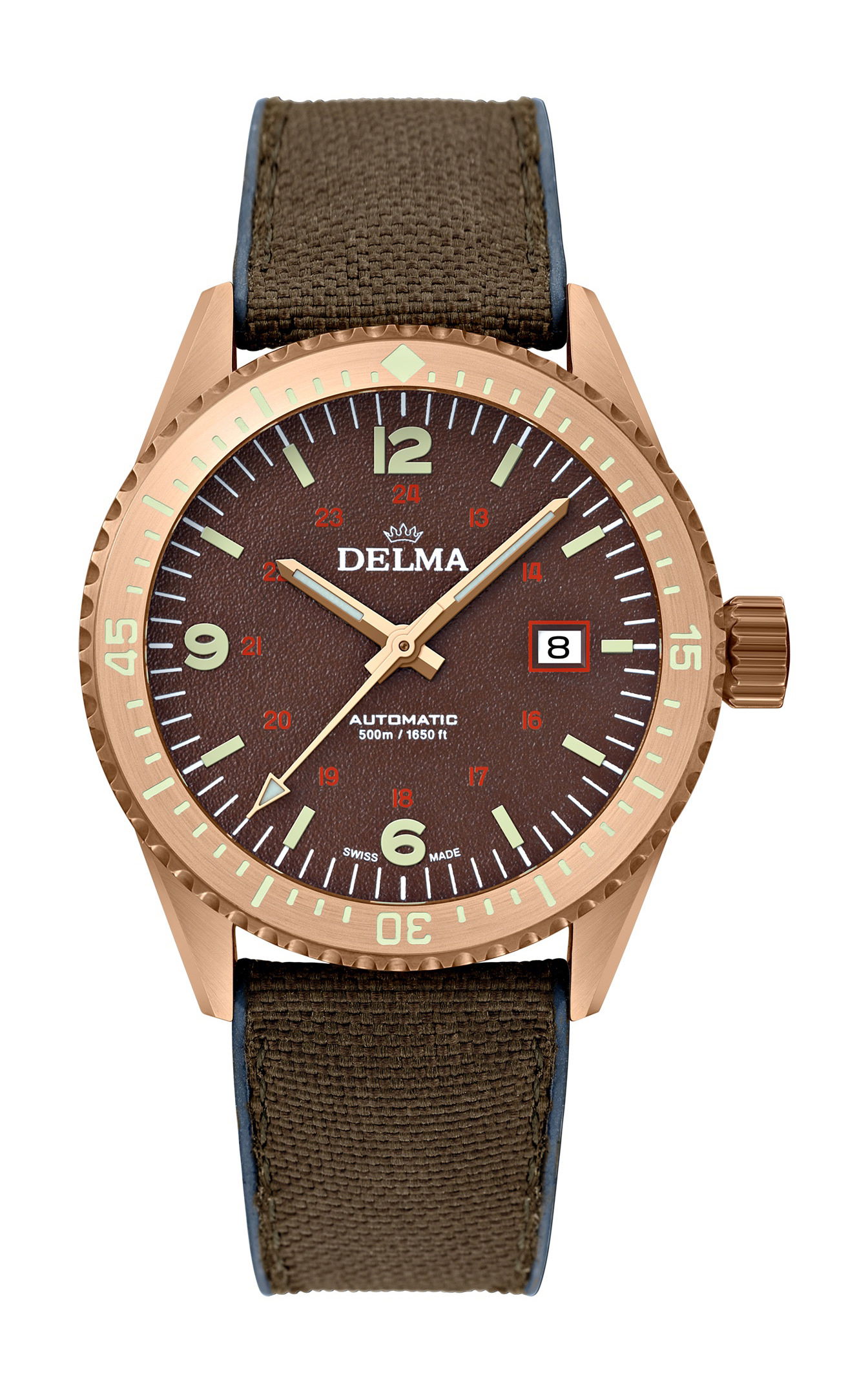 Delma Cayman Bronze watch