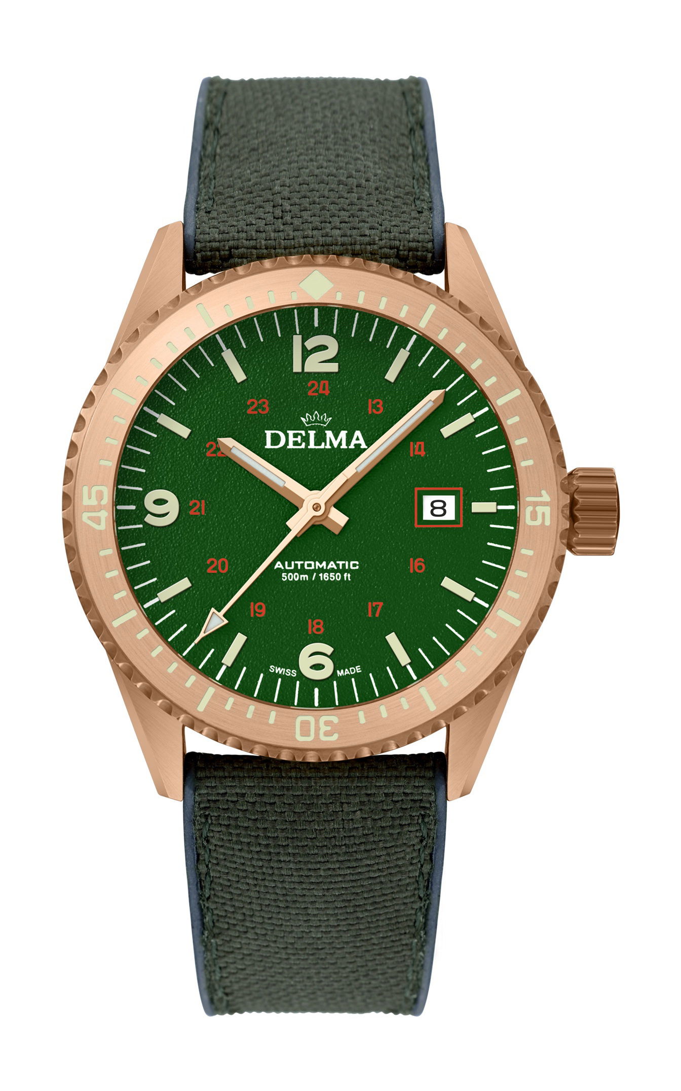 Delma Cayman Bronze watch