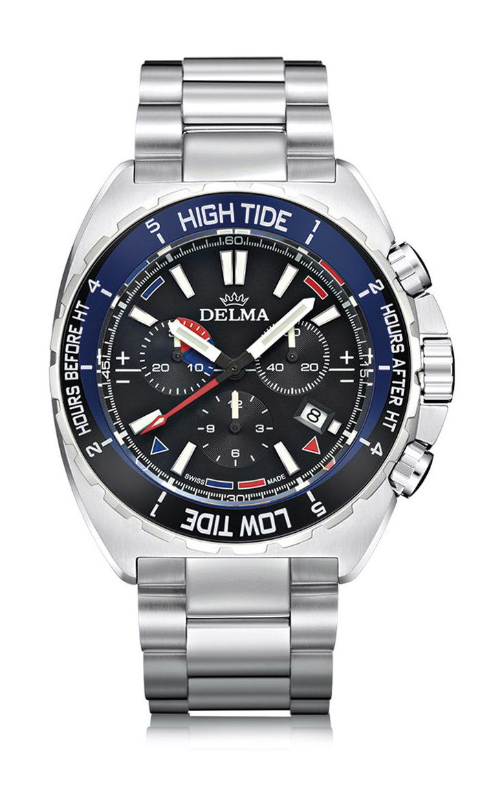 Delma Oceanmaster Tide Chronograph watch
