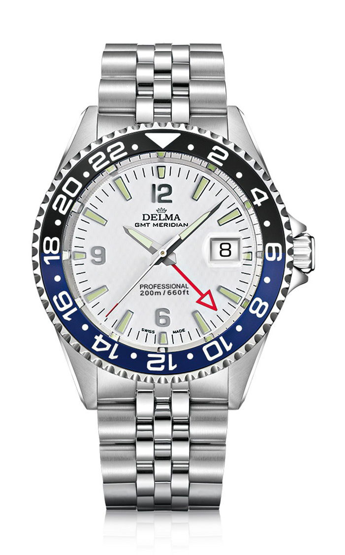 Delma Santiago GMT watch