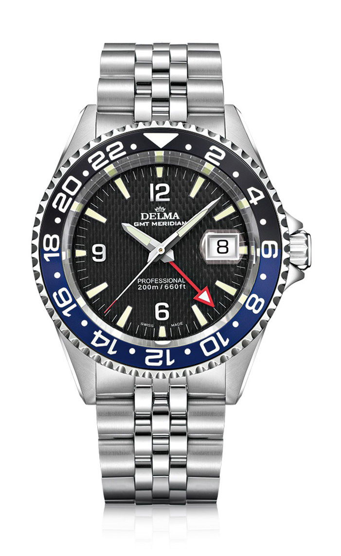 Delma Santiago GMT watch