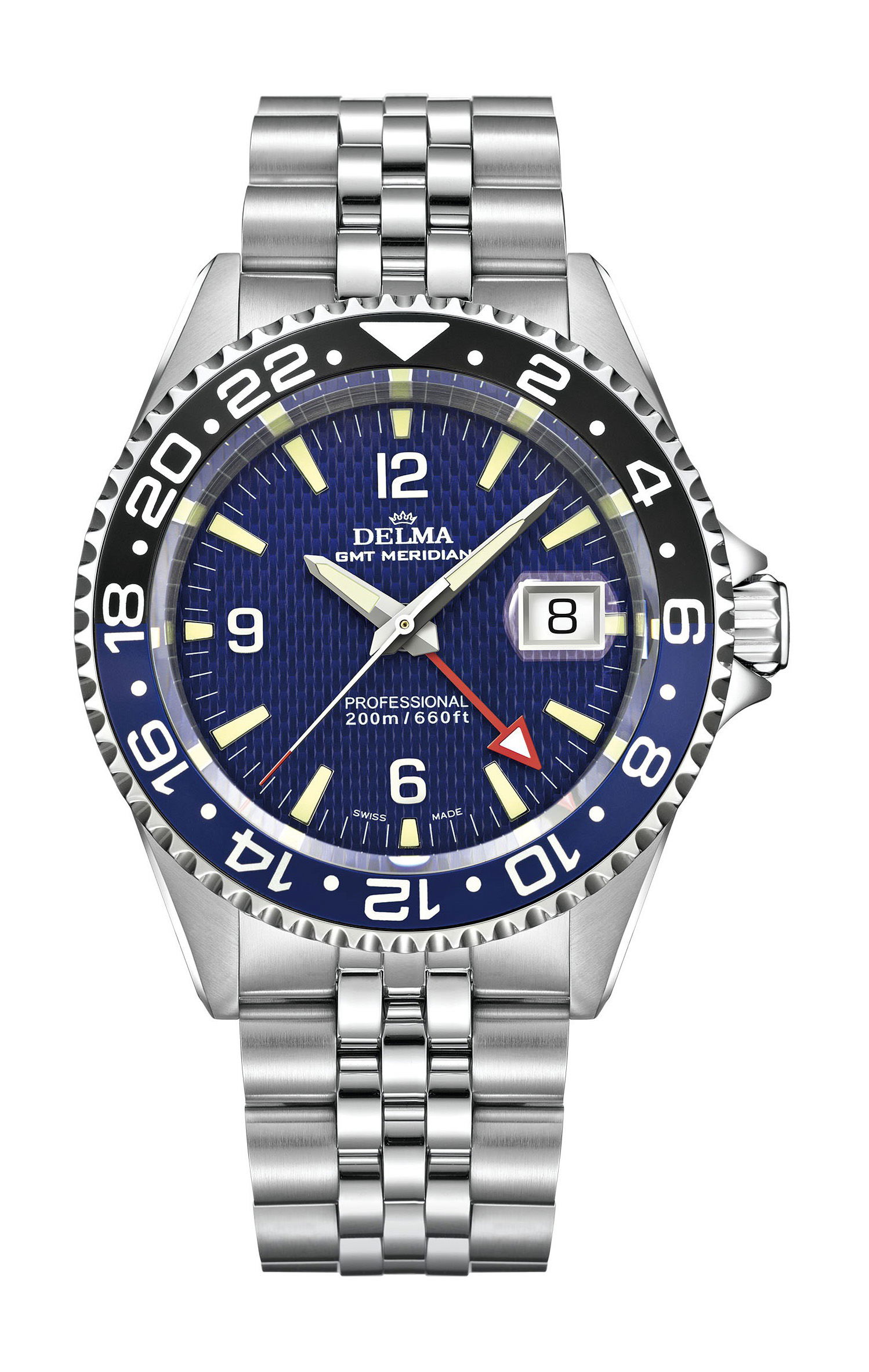 Delma Santiago GMT watch