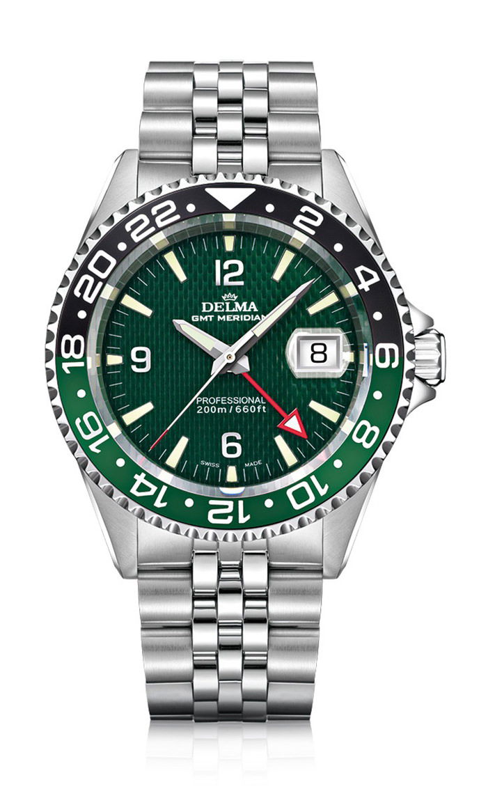 Delma Santiago GMT watch