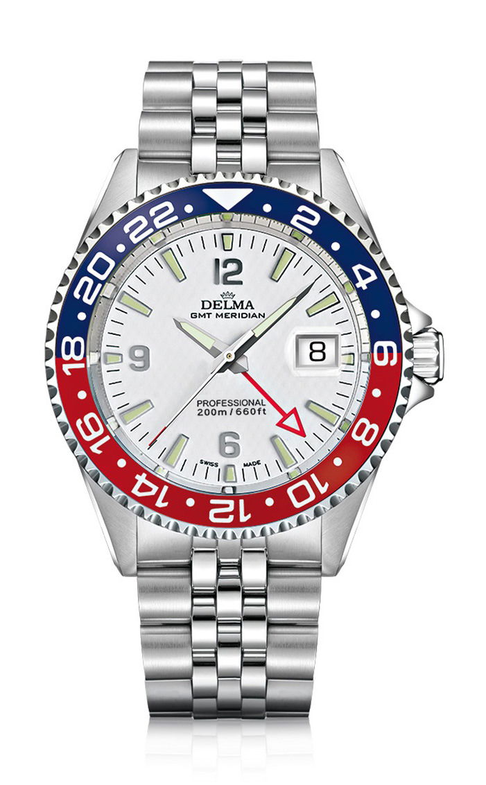 Delma Santiago GMT watch