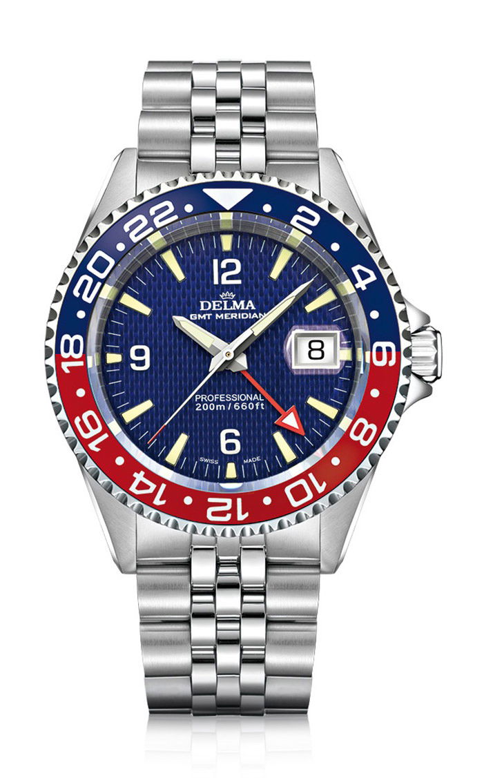 Delma Santiago GMT watch