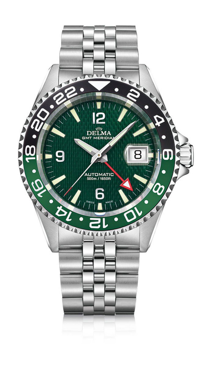 Delma Santiago GMT Meridian watch