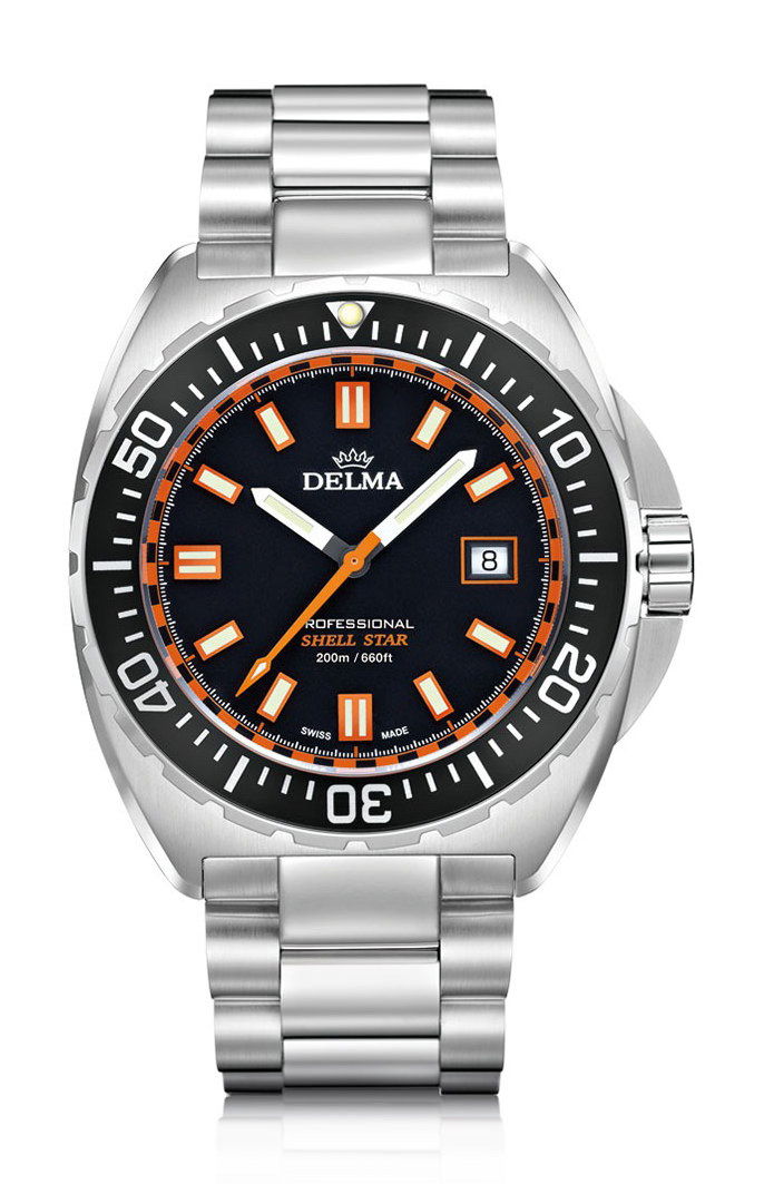 Delma Shell Star watch