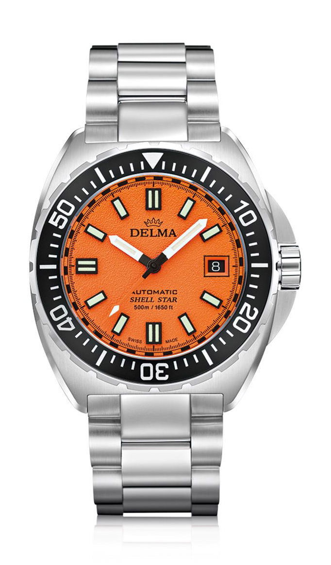 Delma Shell Star Titanium watch
