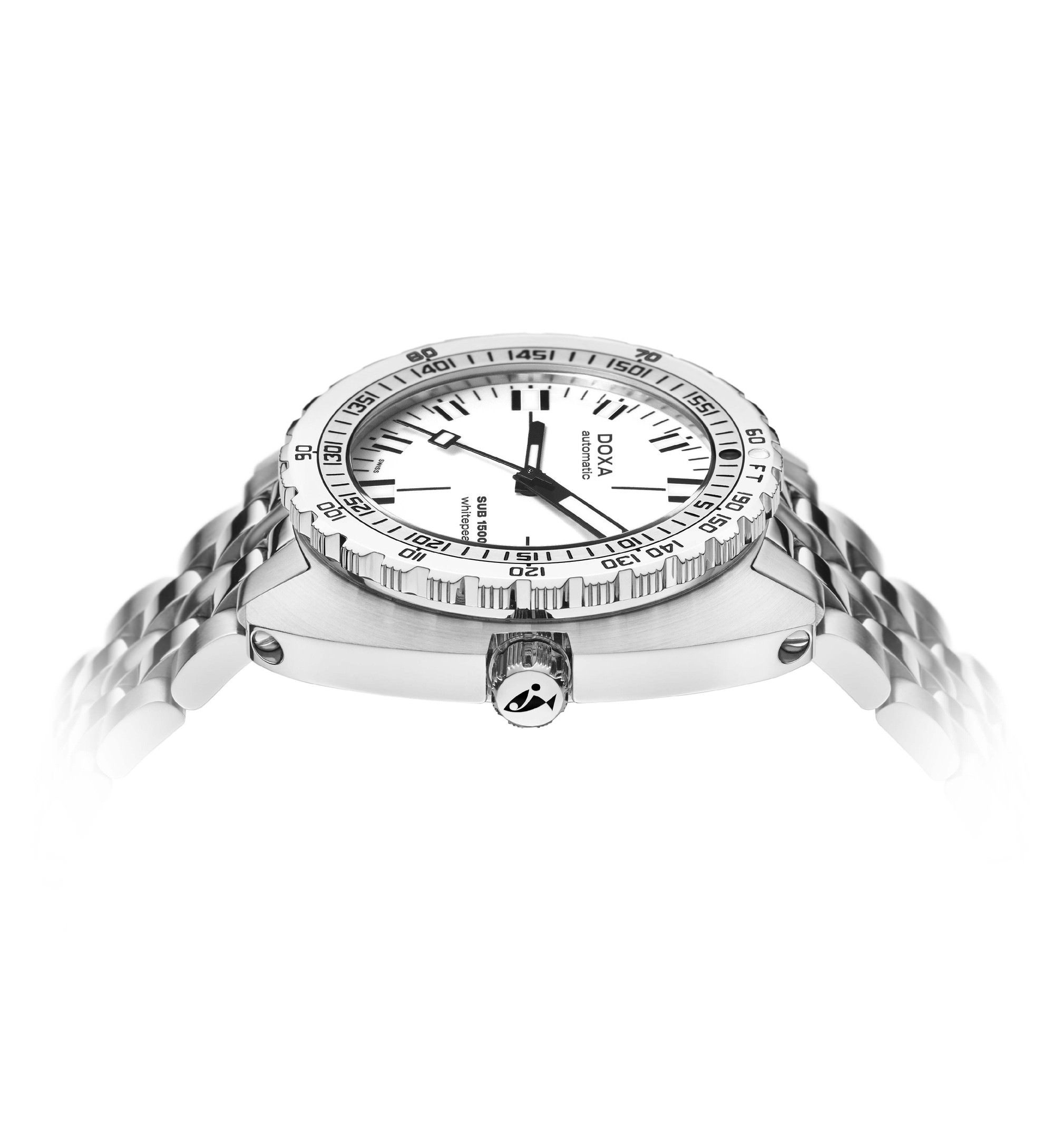Doxa SUB 1500T Whitepearl - View 2
