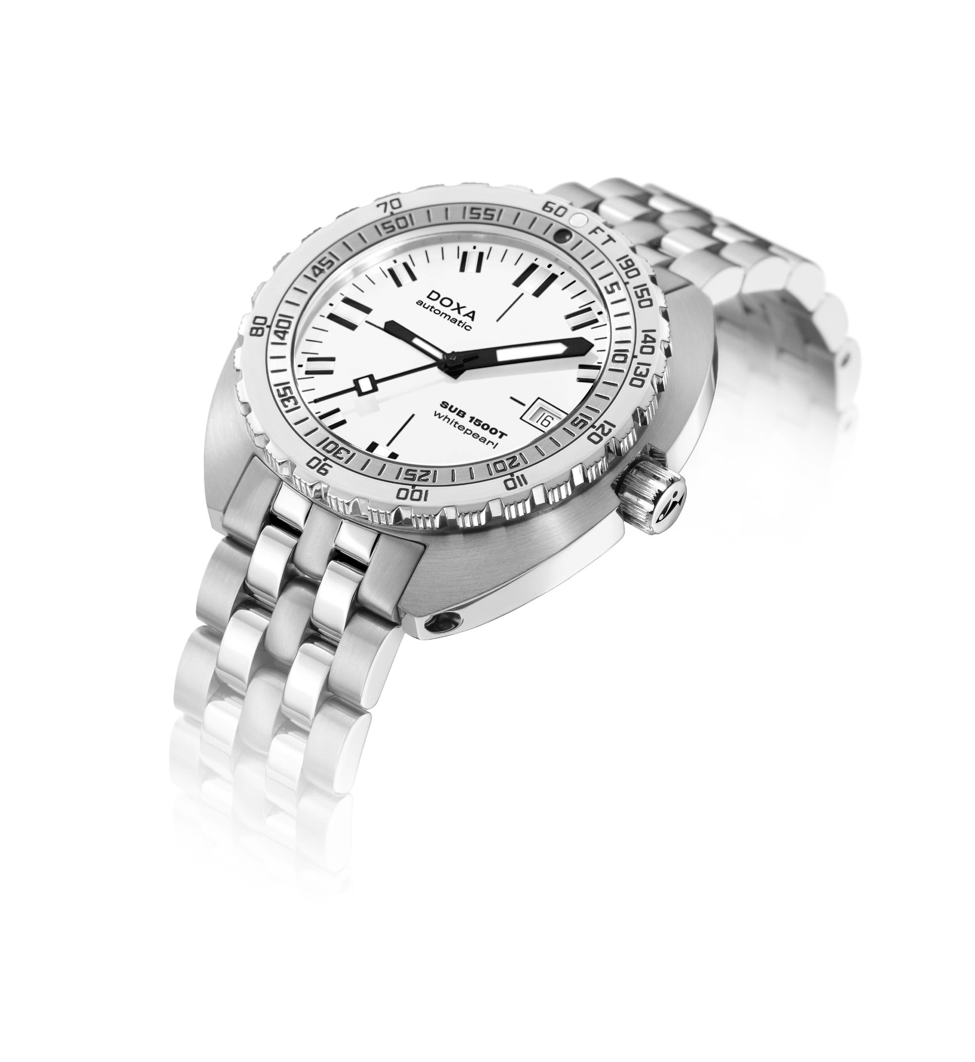 Doxa SUB 1500T Whitepearl - View 3