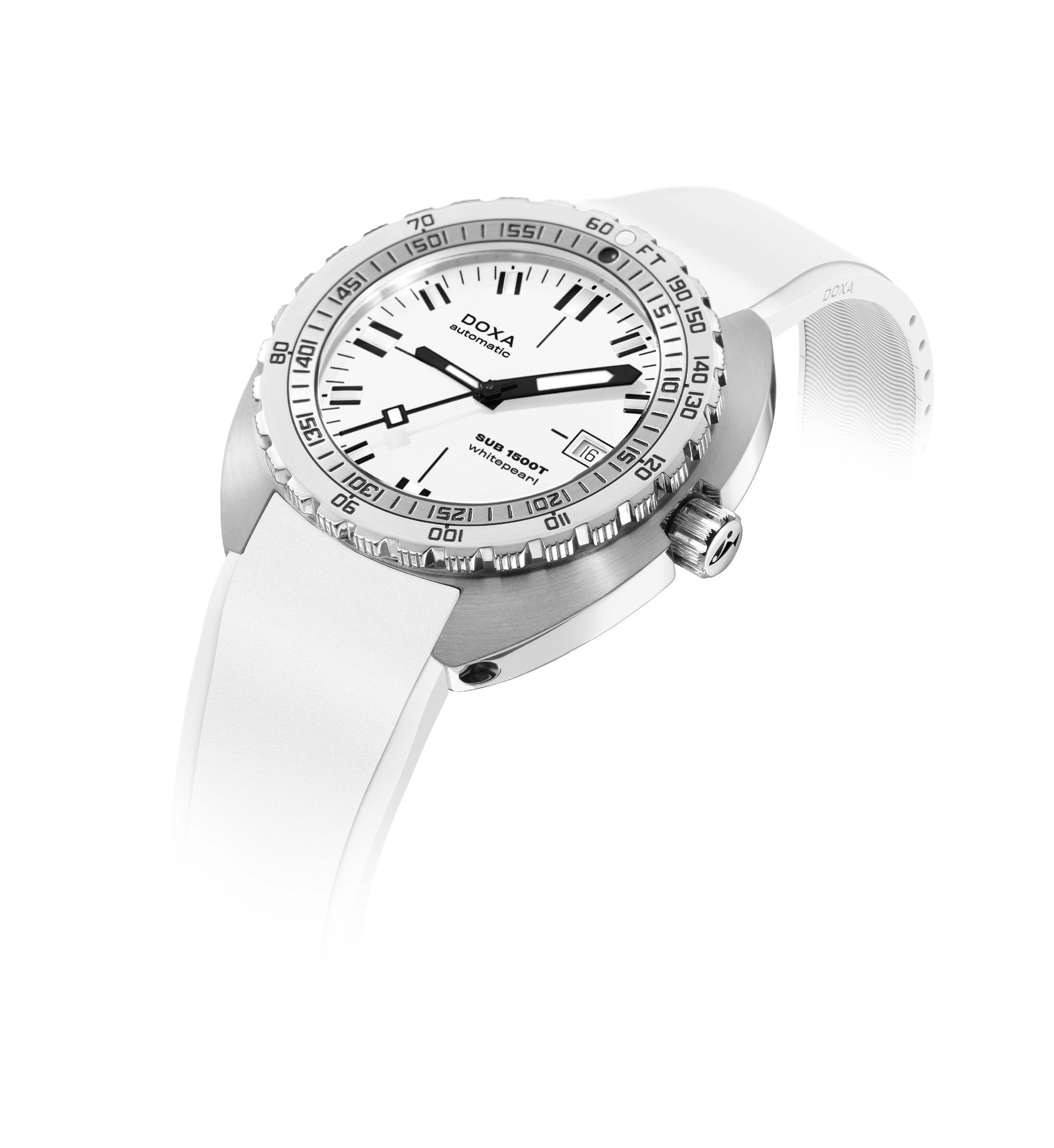 Doxa SUB 1500T Whitepearl - View 3