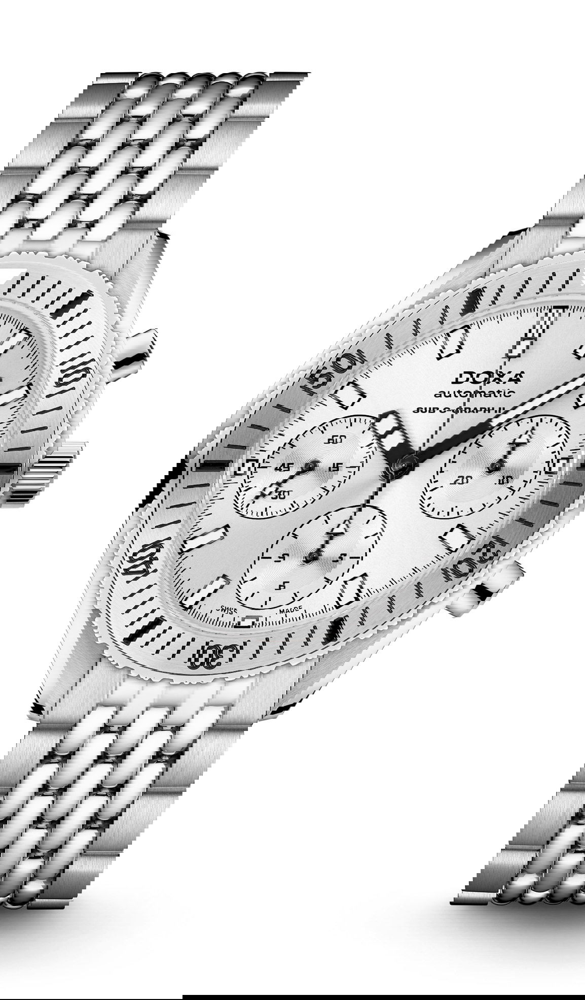 Doxa SUB 200 C-Graph II Whitepearl watch