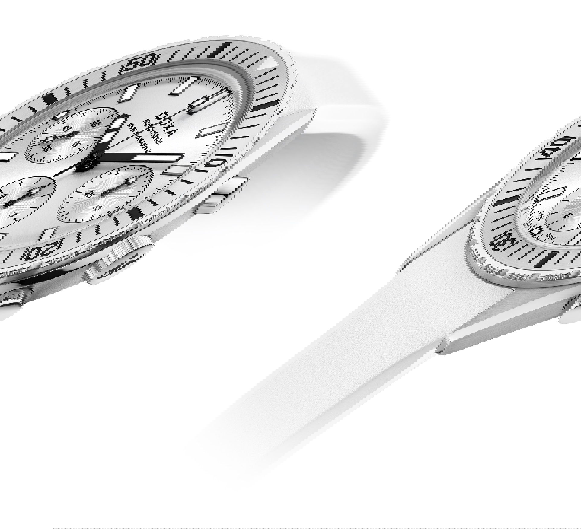 Doxa SUB 200 C-Graph II Whitepearl - View 2
