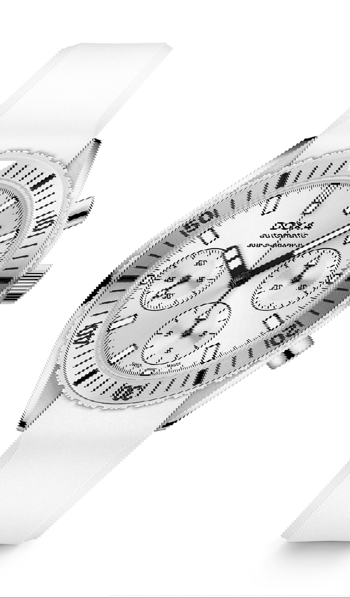 Doxa SUB 200 C-Graph II Whitepearl watch