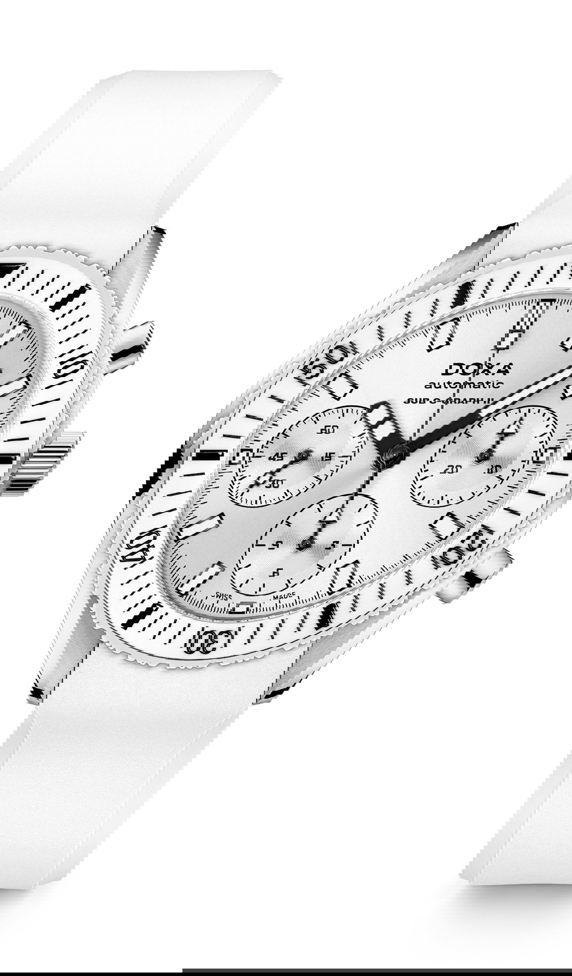 Doxa SUB 200 C-Graph II Whitepearl watch