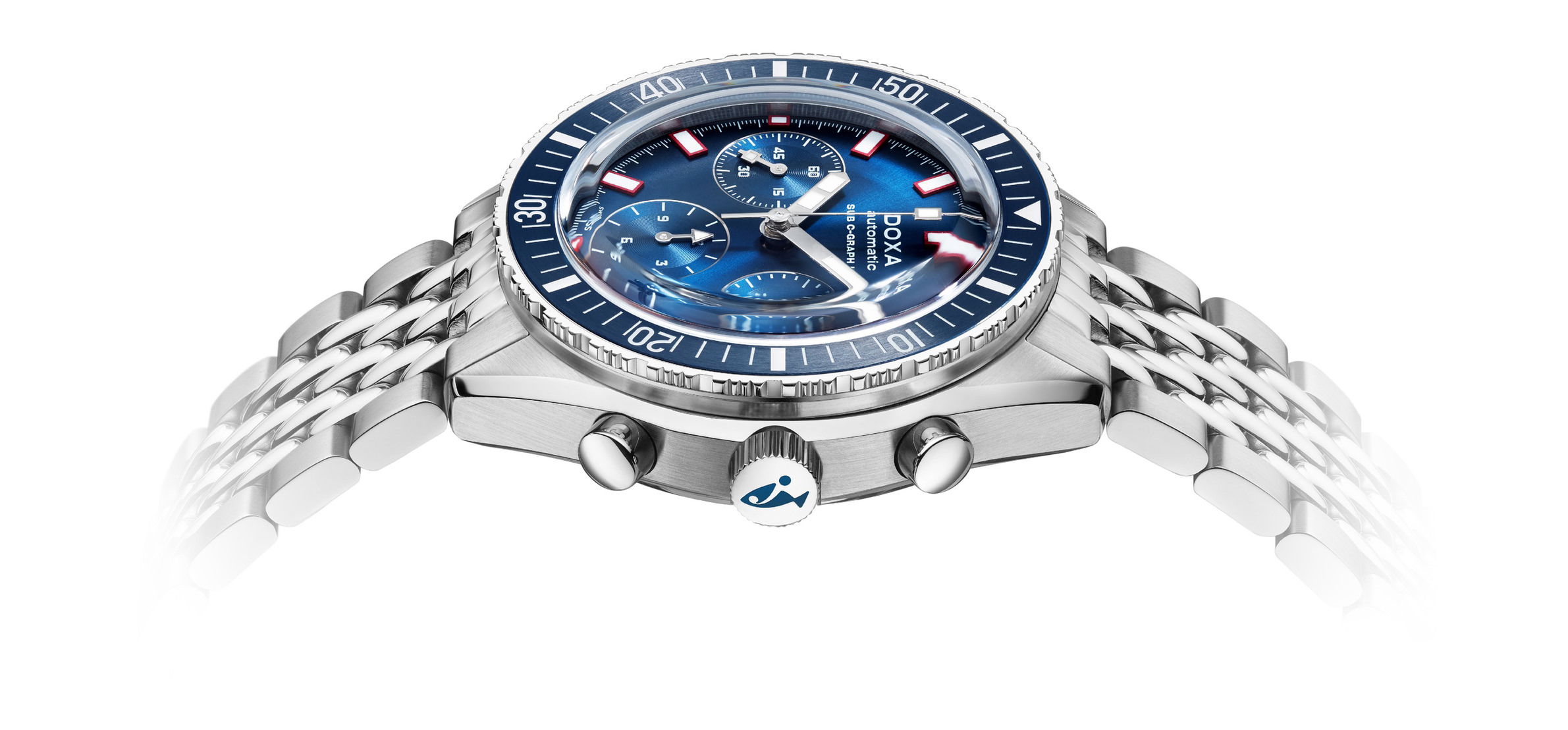 Doxa SUB 200 C-Graph II Caribbean - View 2
