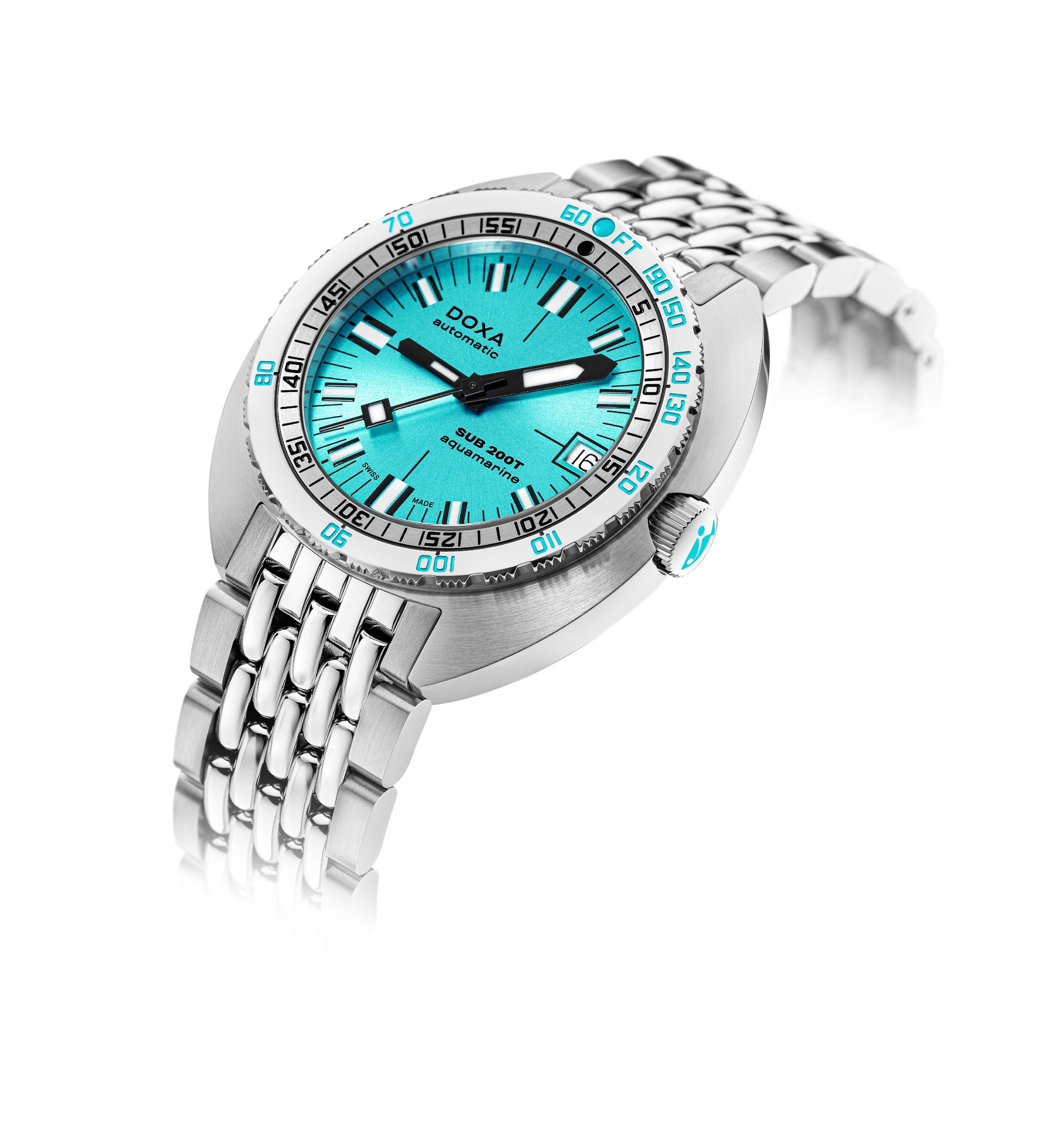 Doxa SUB 200T Aquamarine Sunray - View 3