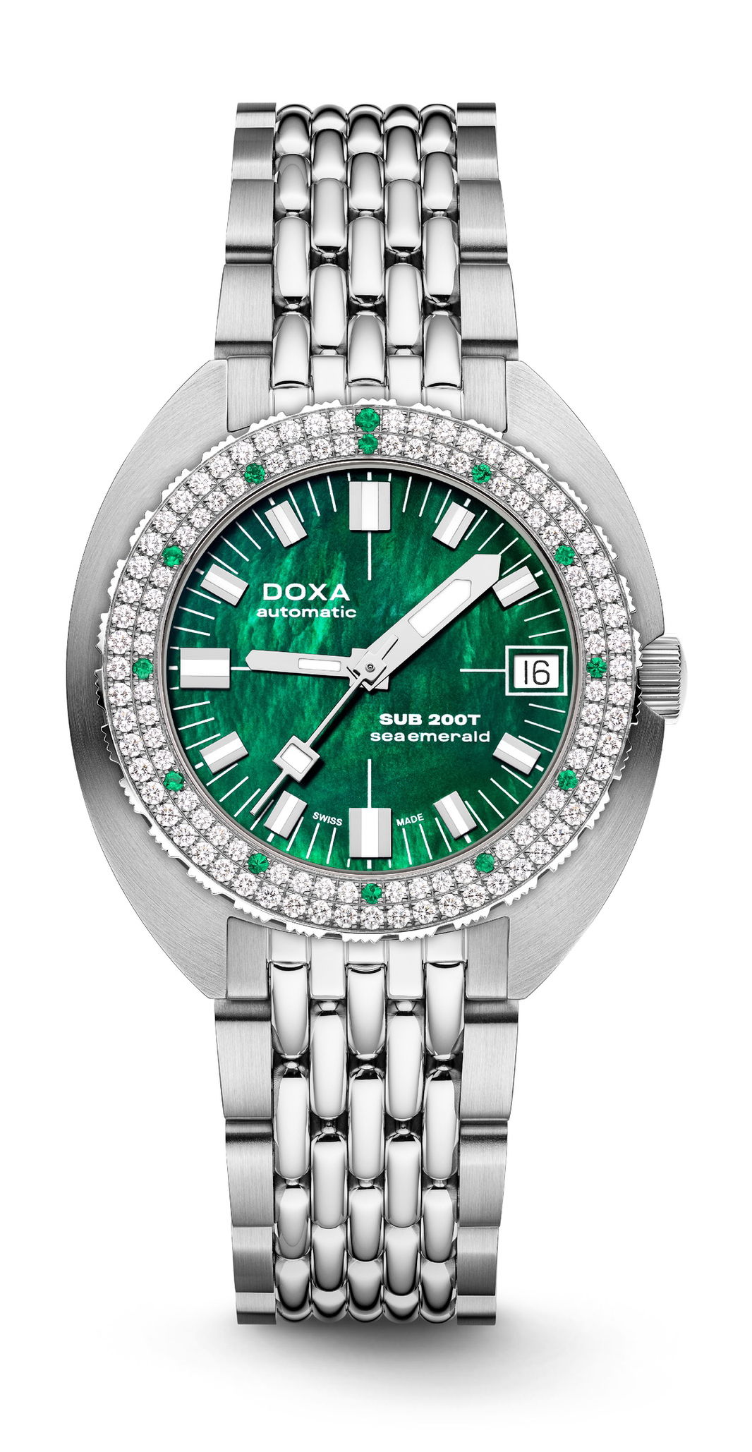 Doxa SUB 200T Diamonds Sea Emerald watch