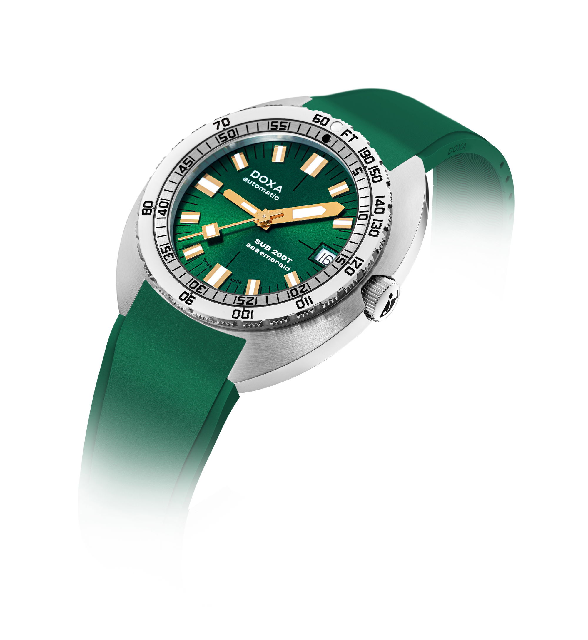 Doxa SUB 200T Sea Emerald Sunray - View 3