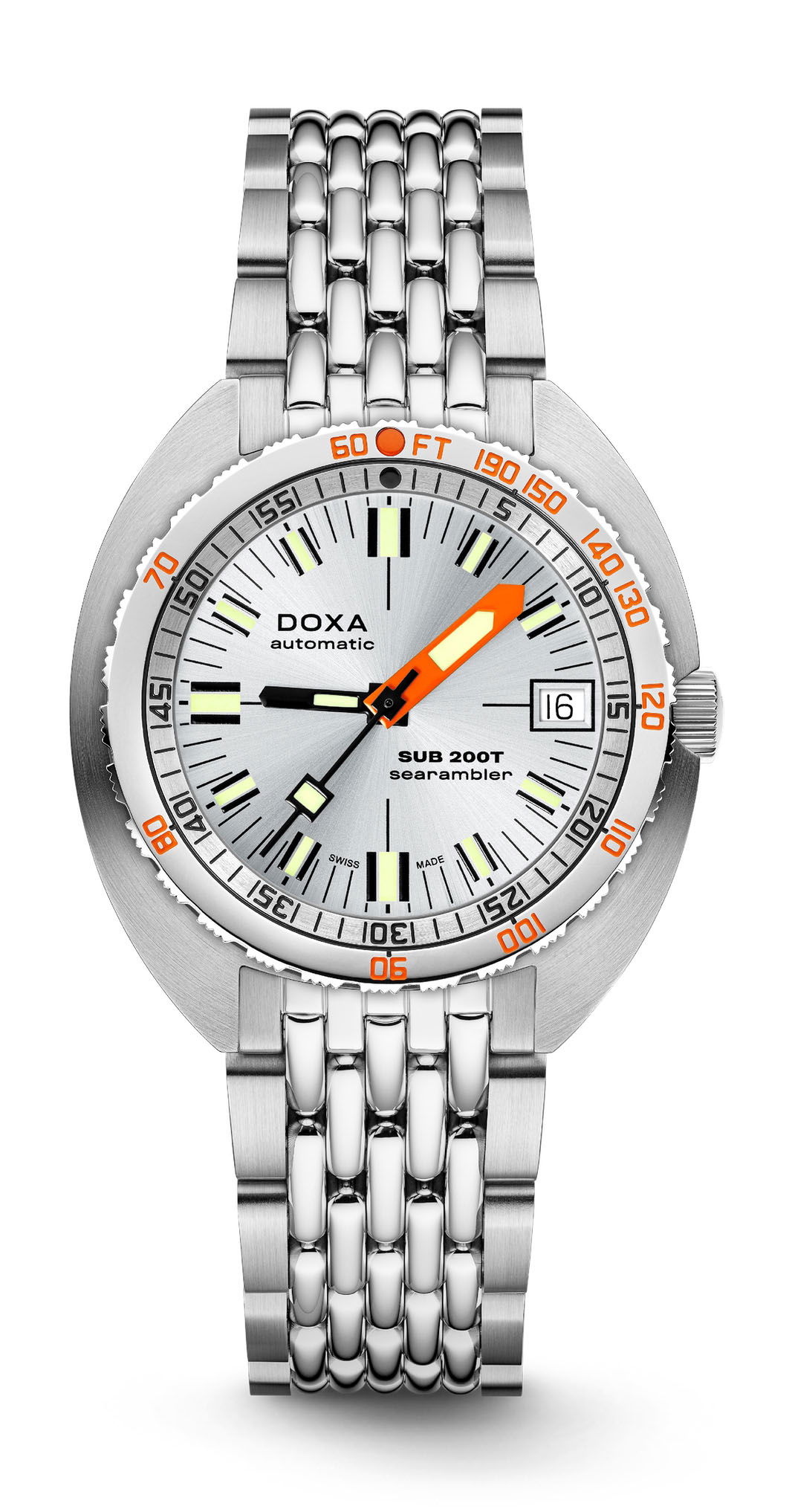 Doxa SUB 200T Searambler Sunray watch