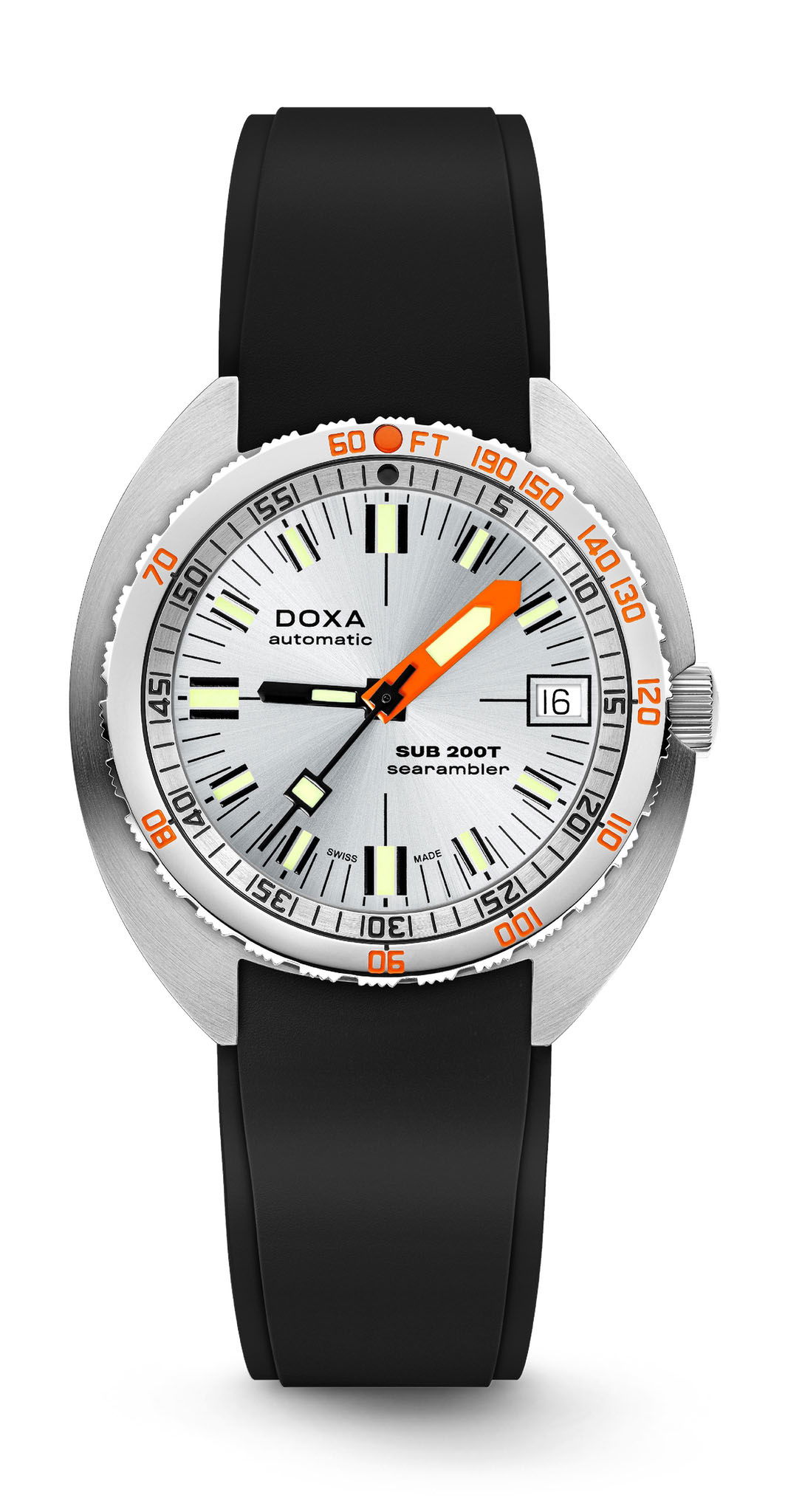 Doxa SUB 200T Searambler Sunray watch