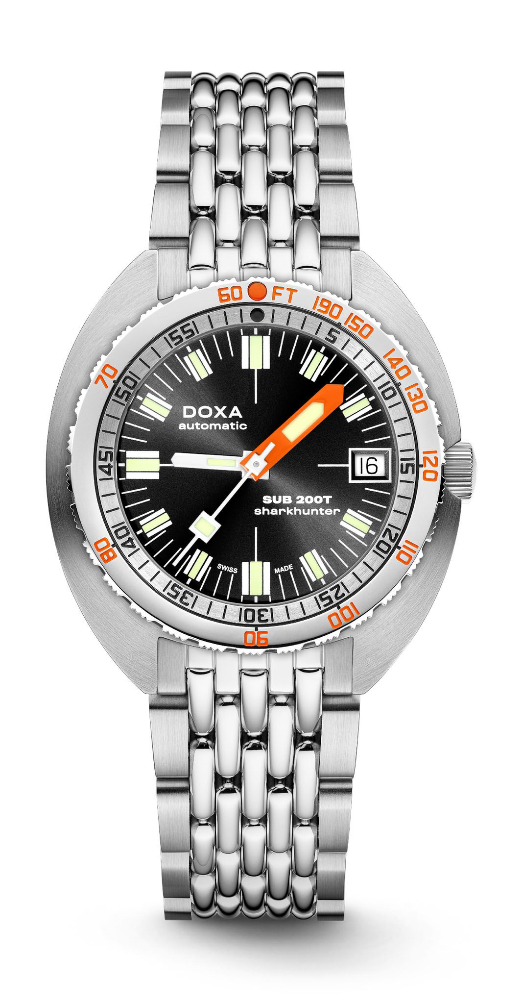 Doxa SUB 200T Sharkhunter Sunray watch