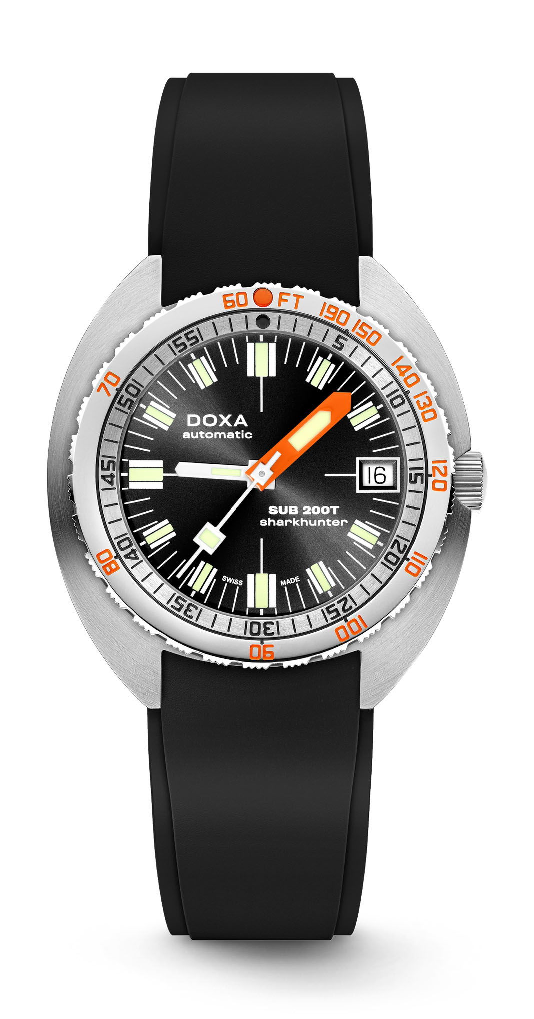 Doxa SUB 200T Sharkhunter Sunray watch