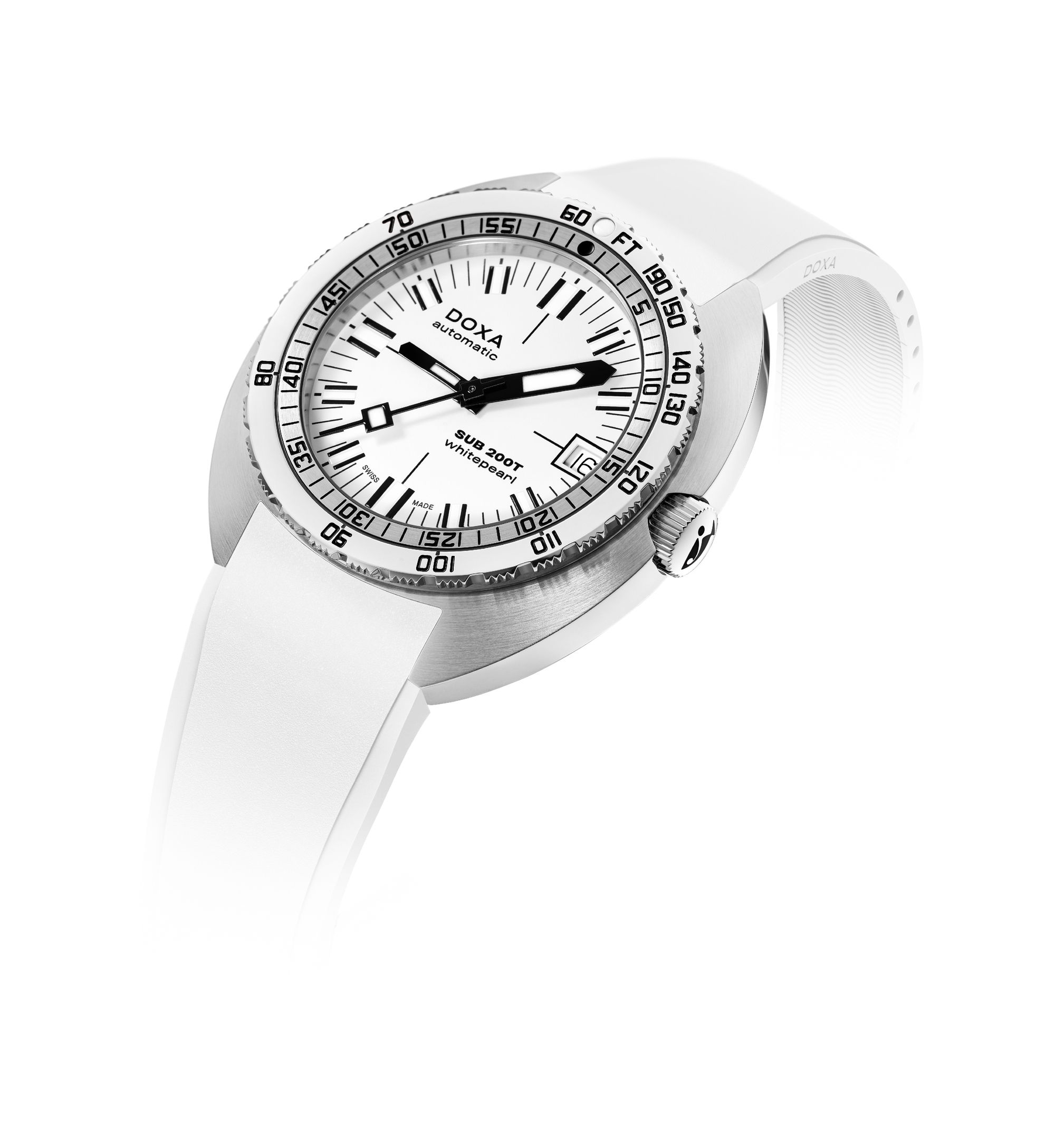 Doxa SUB 200T Whitepearl Iconic - View 2