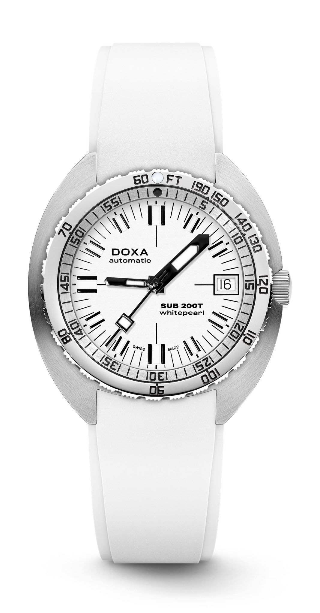 Doxa SUB 200T Whitepearl Iconic watch