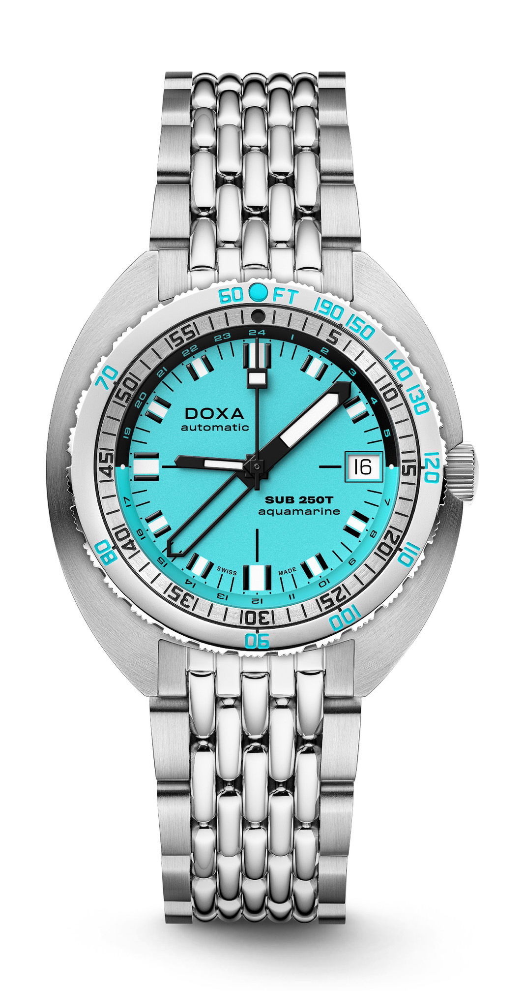 Doxa SUB 250T GMT Aquamarine watch