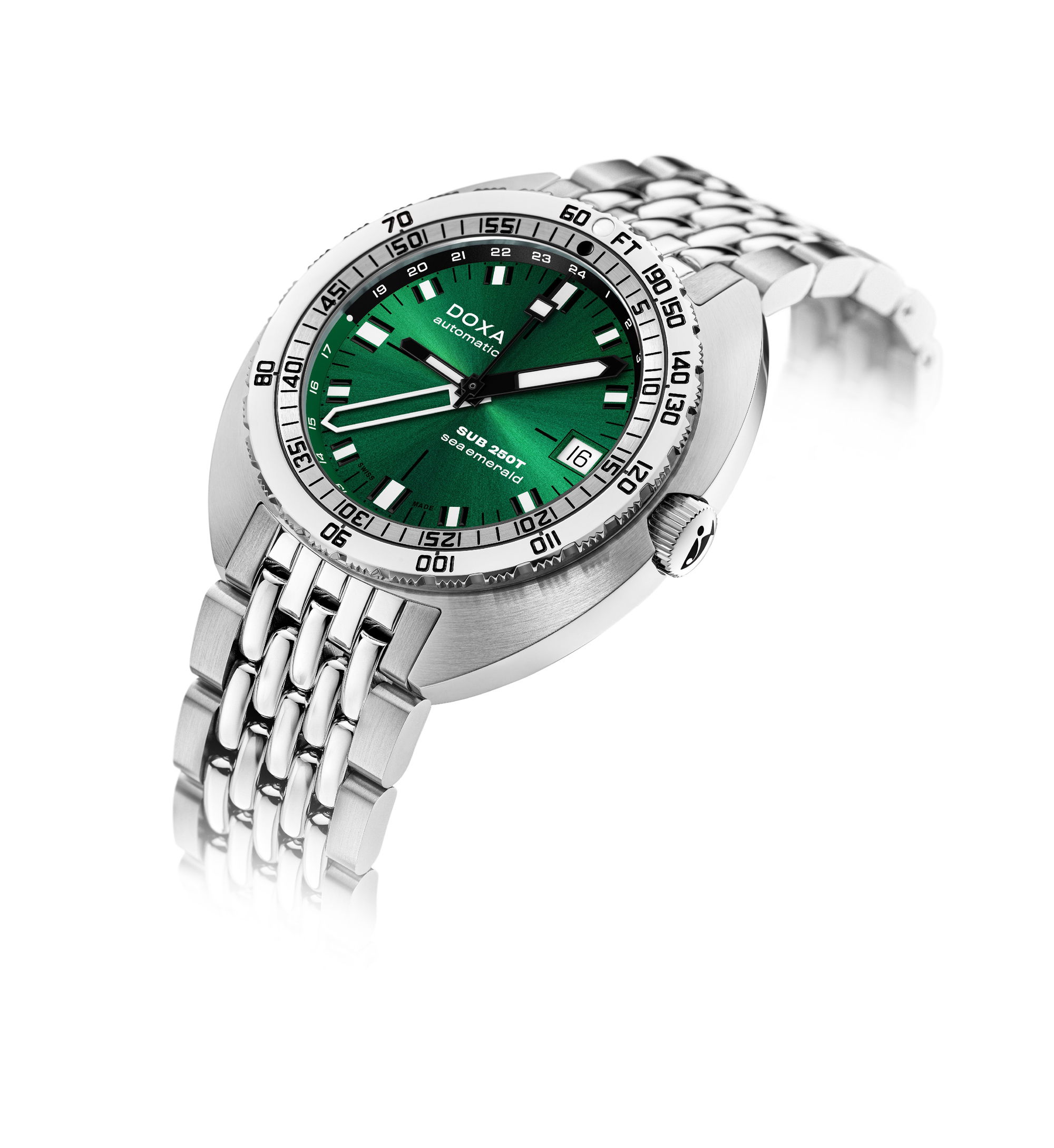 Doxa SUB 250T GMT Sea Emerald - View 3