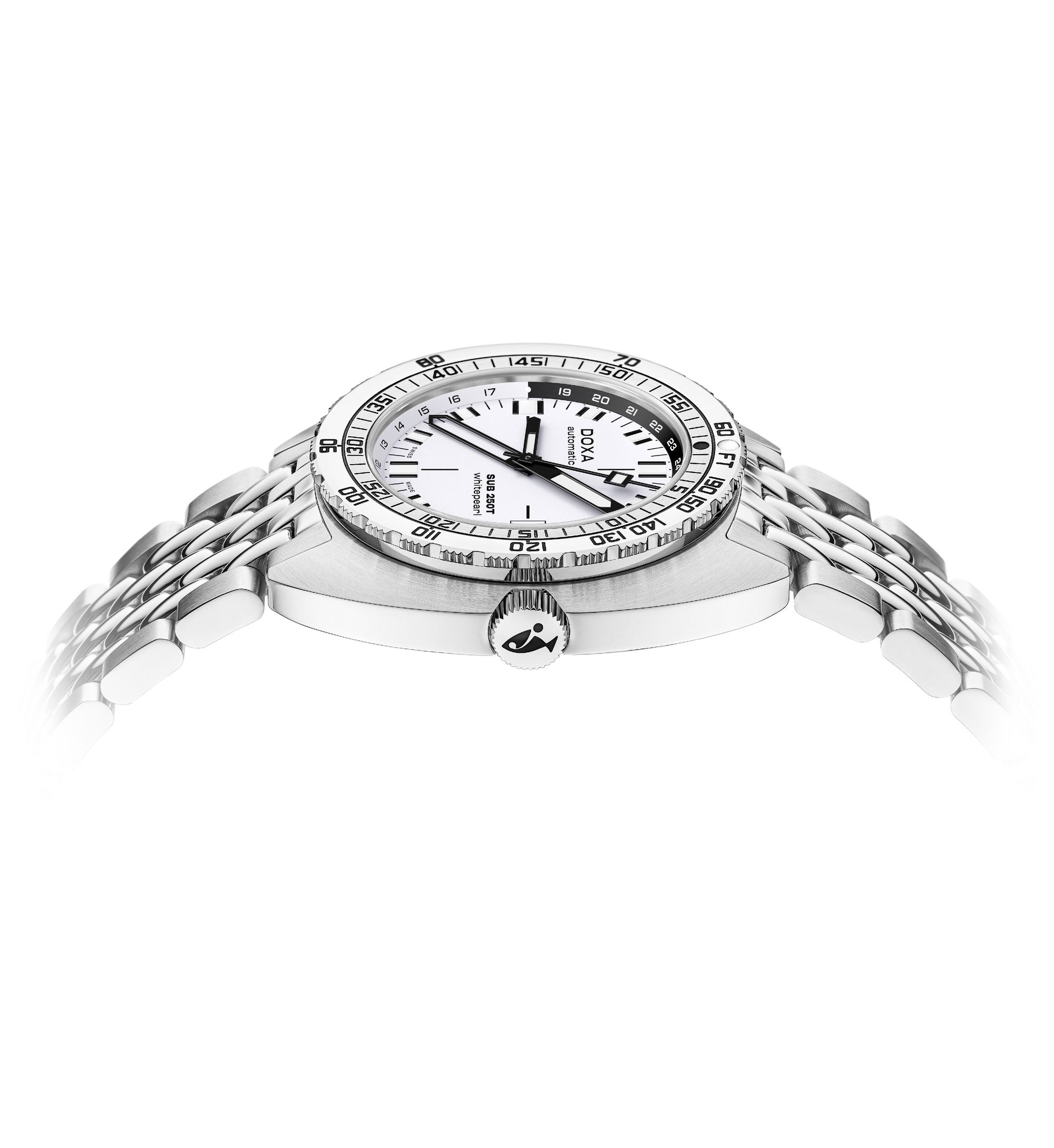 Doxa SUB 250T GMT Whitepearl - View 3