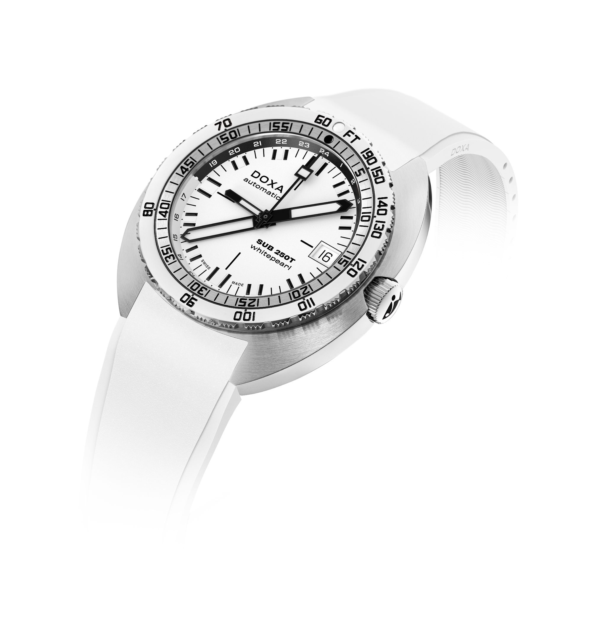 Doxa SUB 250T GMT Whitepearl - View 2