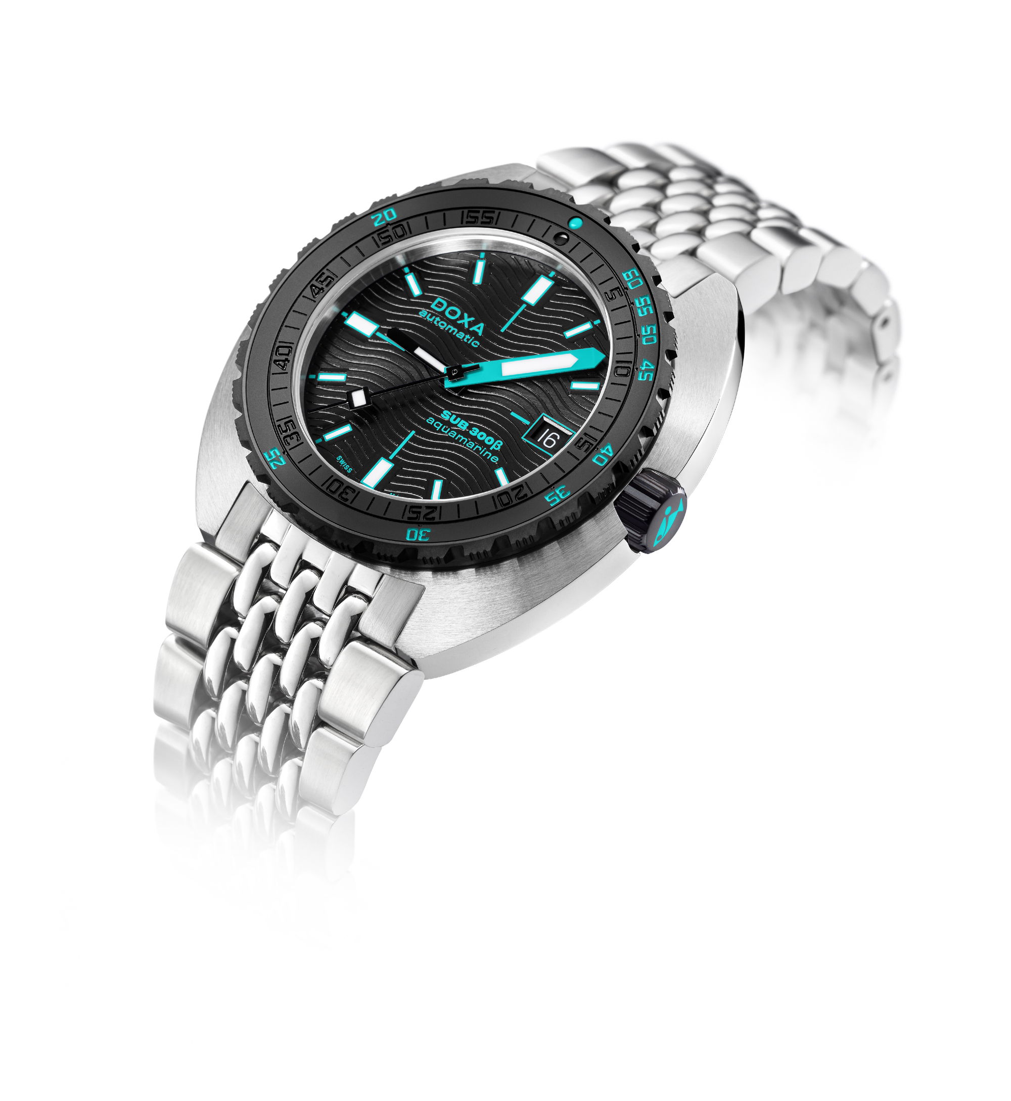 Doxa SUB 300β Aquamarine - View 2