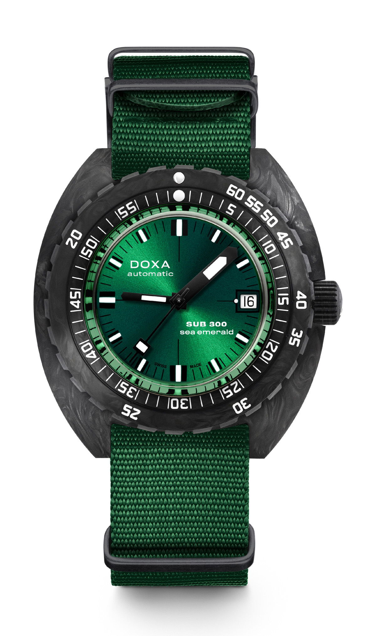 Doxa SUB 300 Carbon Sea Emerald watch