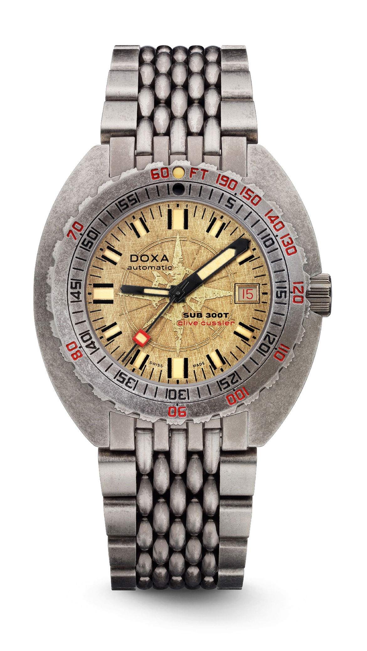 Doxa SUB 300T Clive Cussler watch