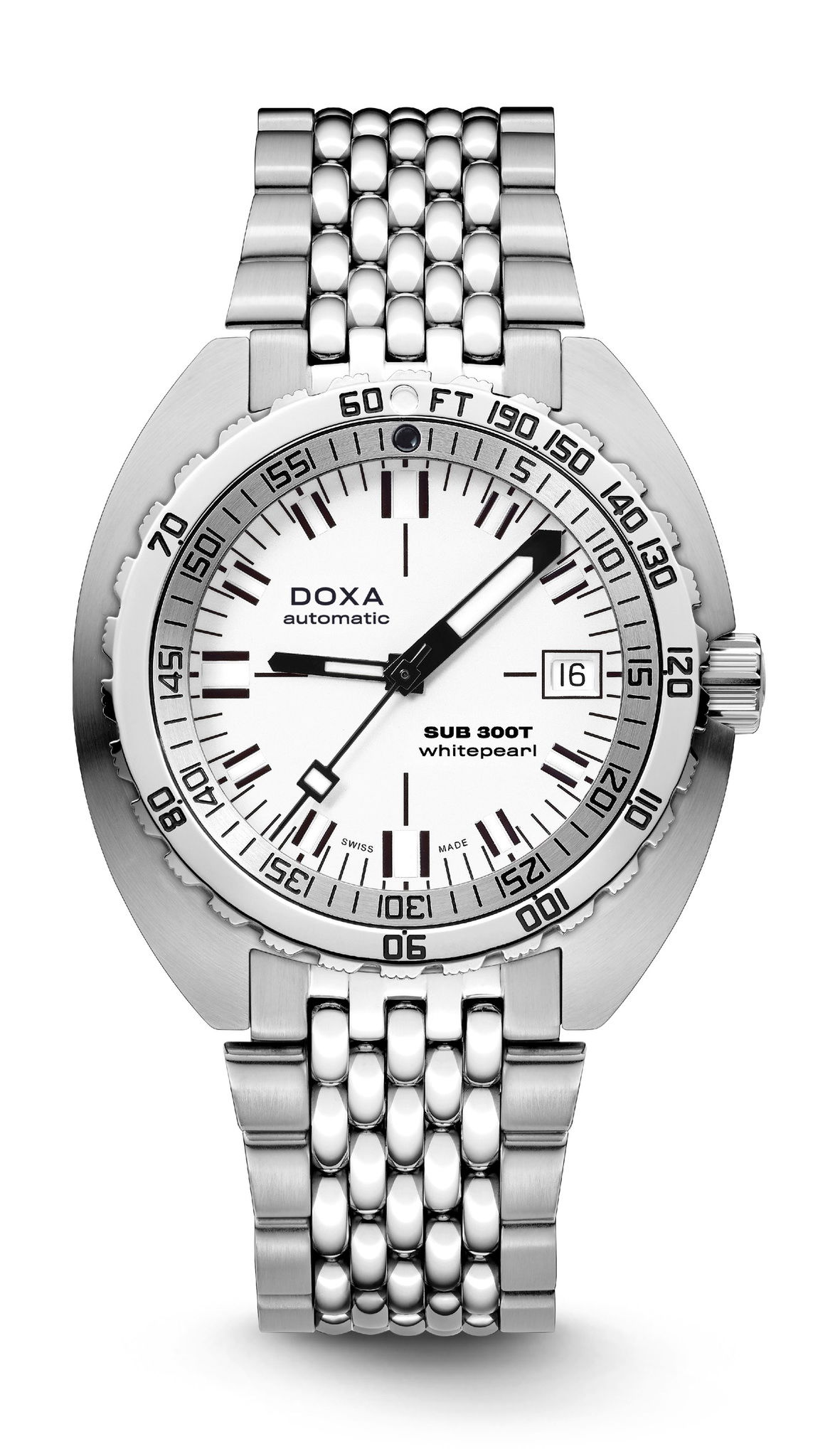 Doxa SUB 300T Whitepearl watch