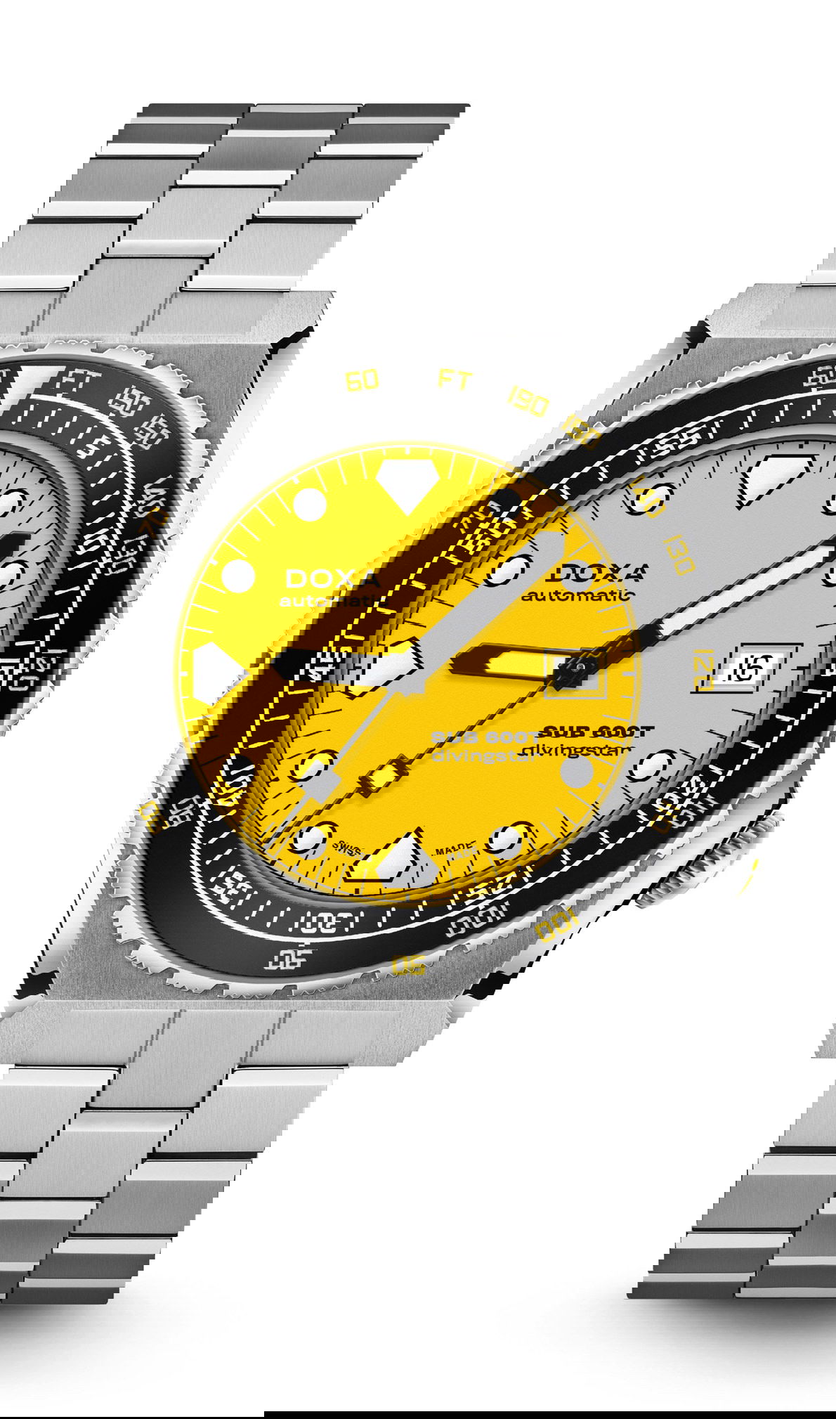 Doxa SUB 600T Divingstar Ceramic Bezel watch