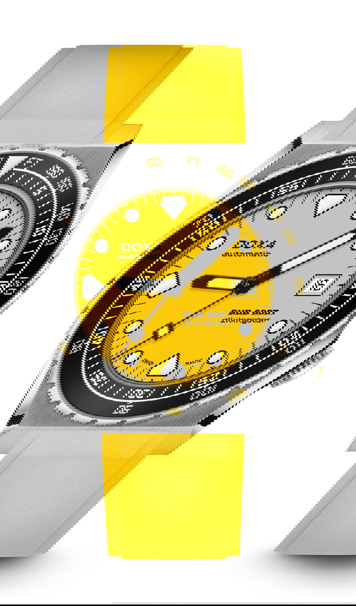 Doxa SUB 600T Divingstar Ceramic Bezel watch